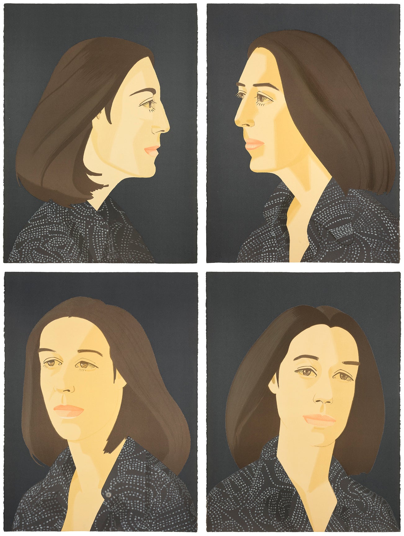 <p><strong>ALEX KATZ </strong><em>Ada Four Times (S. 118-121),</em> 1979-80</p>