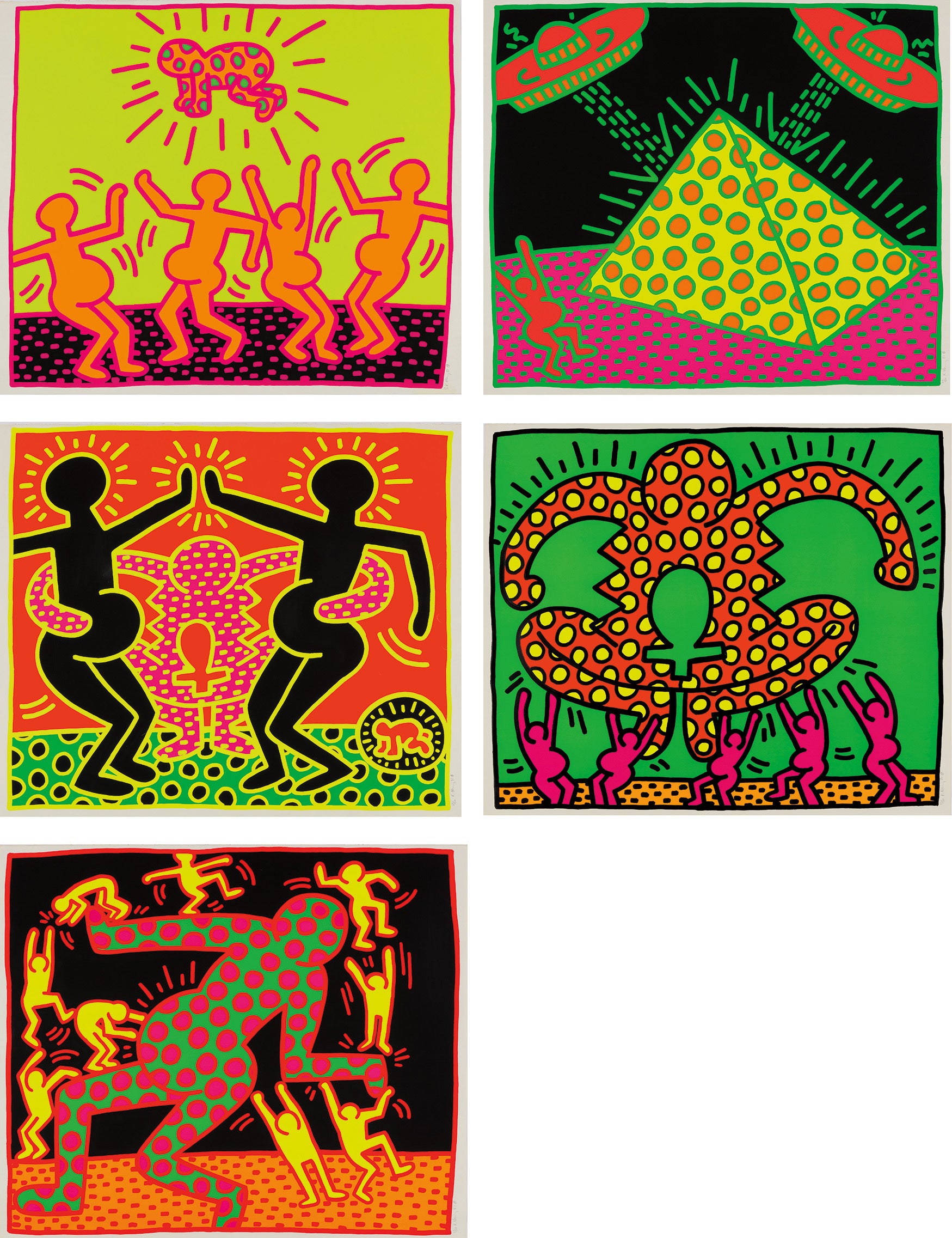 Keith Haring Evening & Day Editions
