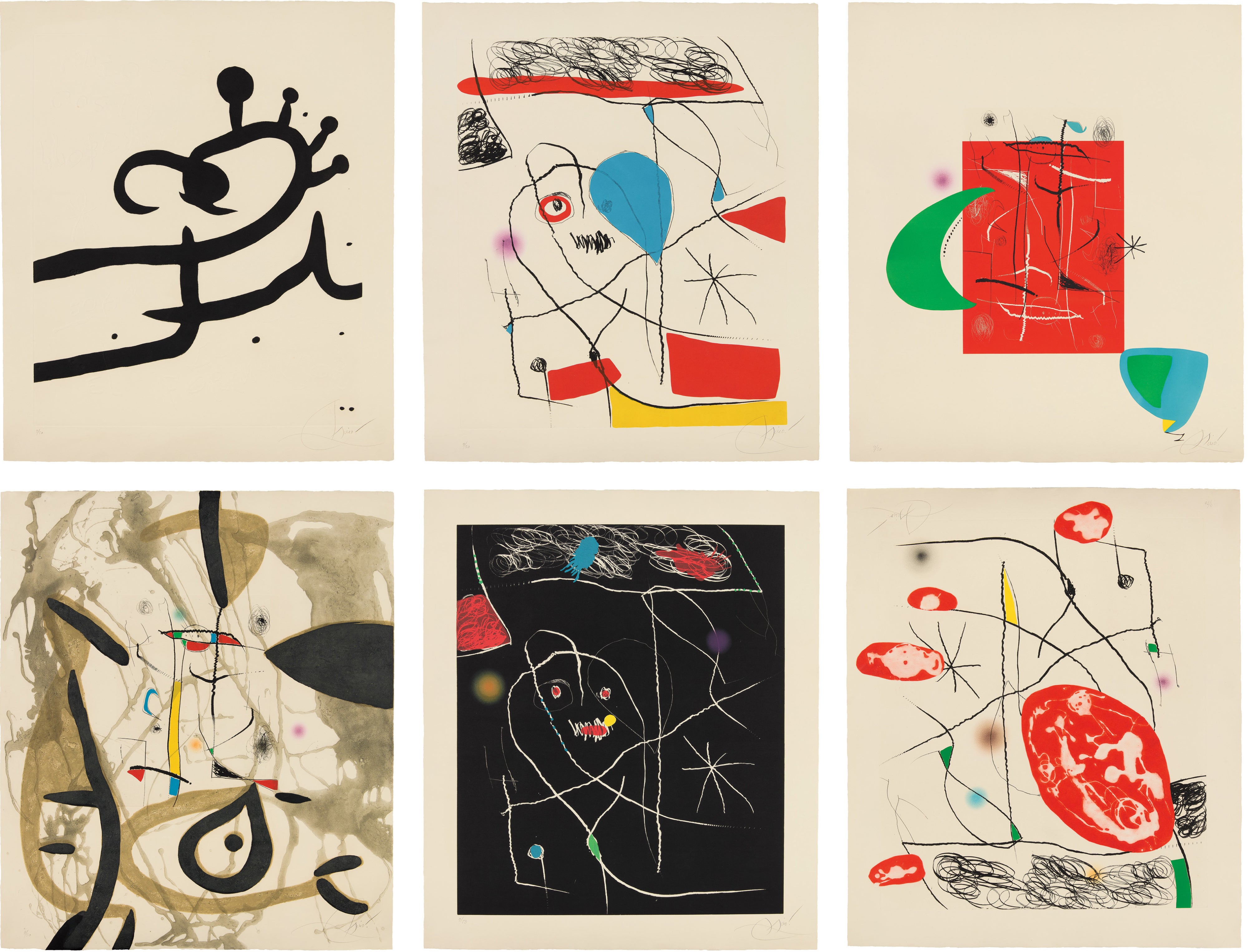 Joan Miró Evening & Day Editions