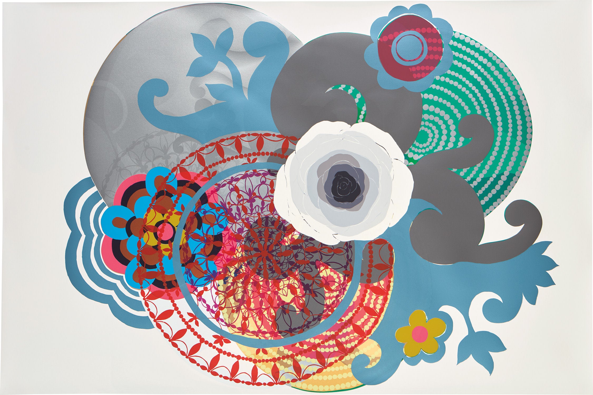 Beatriz Milhazes Editions & Works on Paper