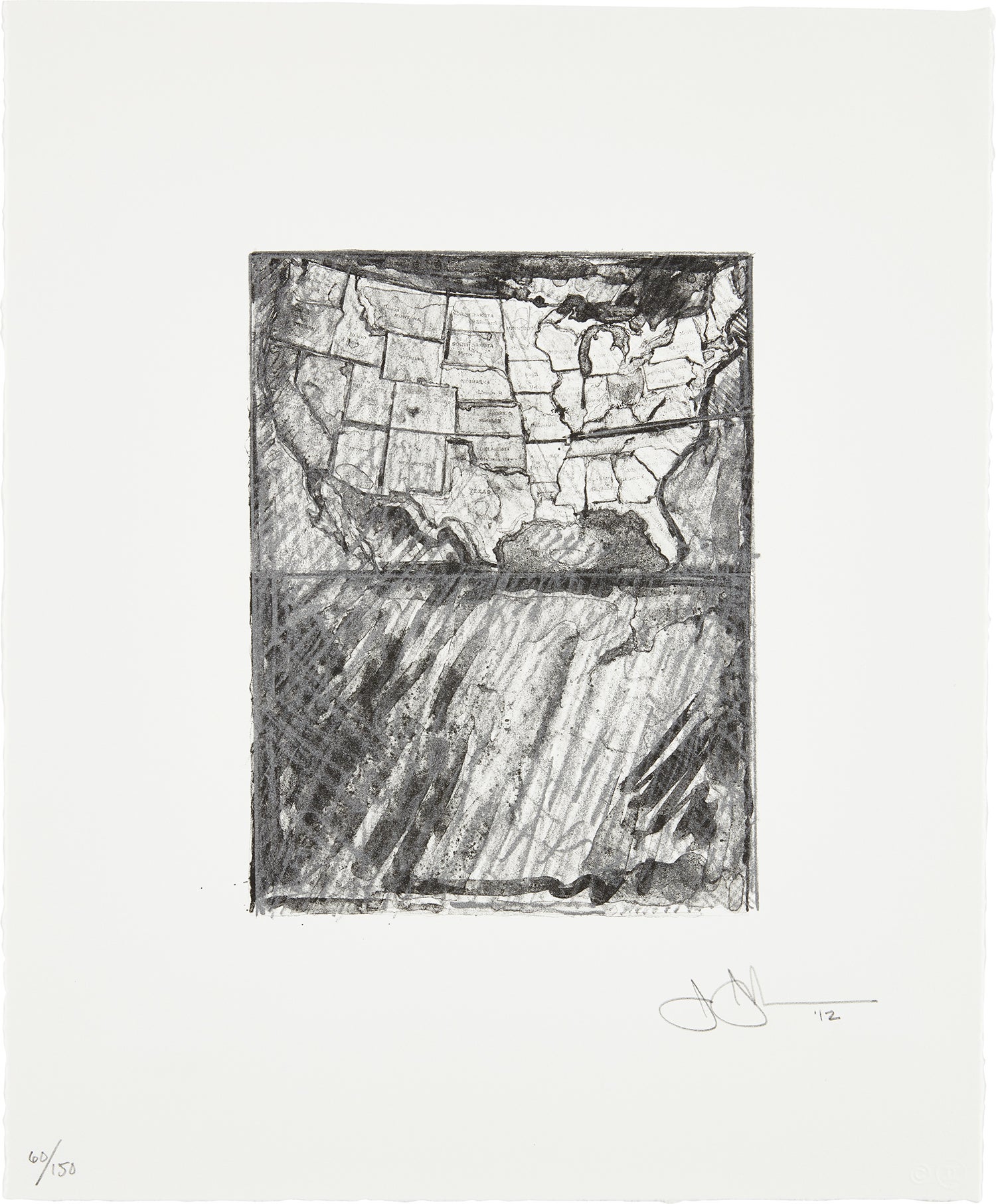 Map, from Artists for Obama