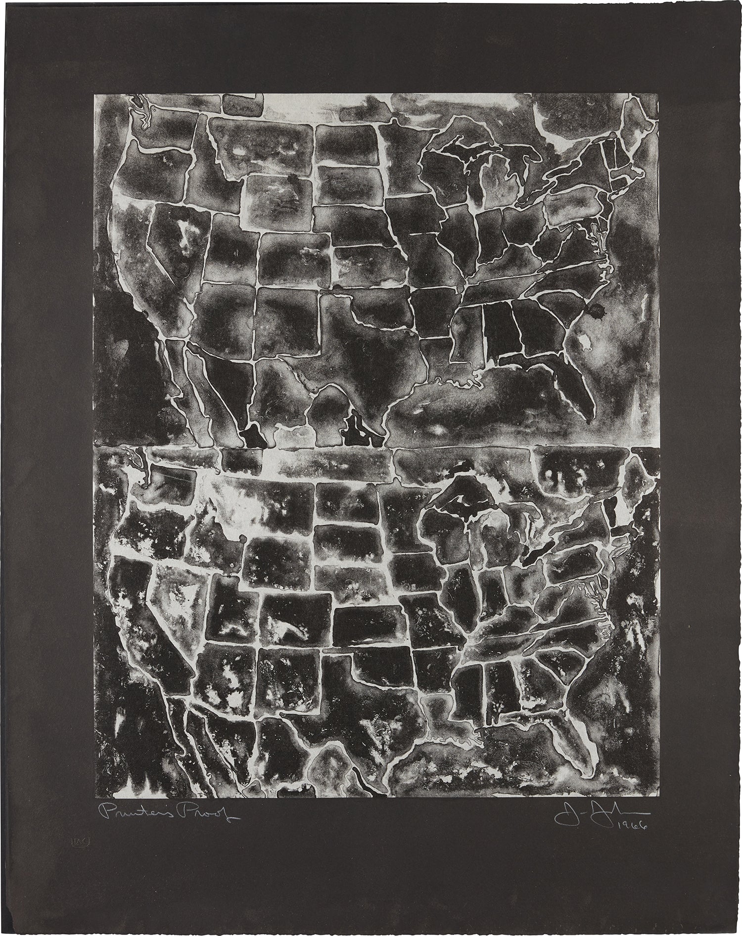 Two Maps II (ULAE 26, S. 61)