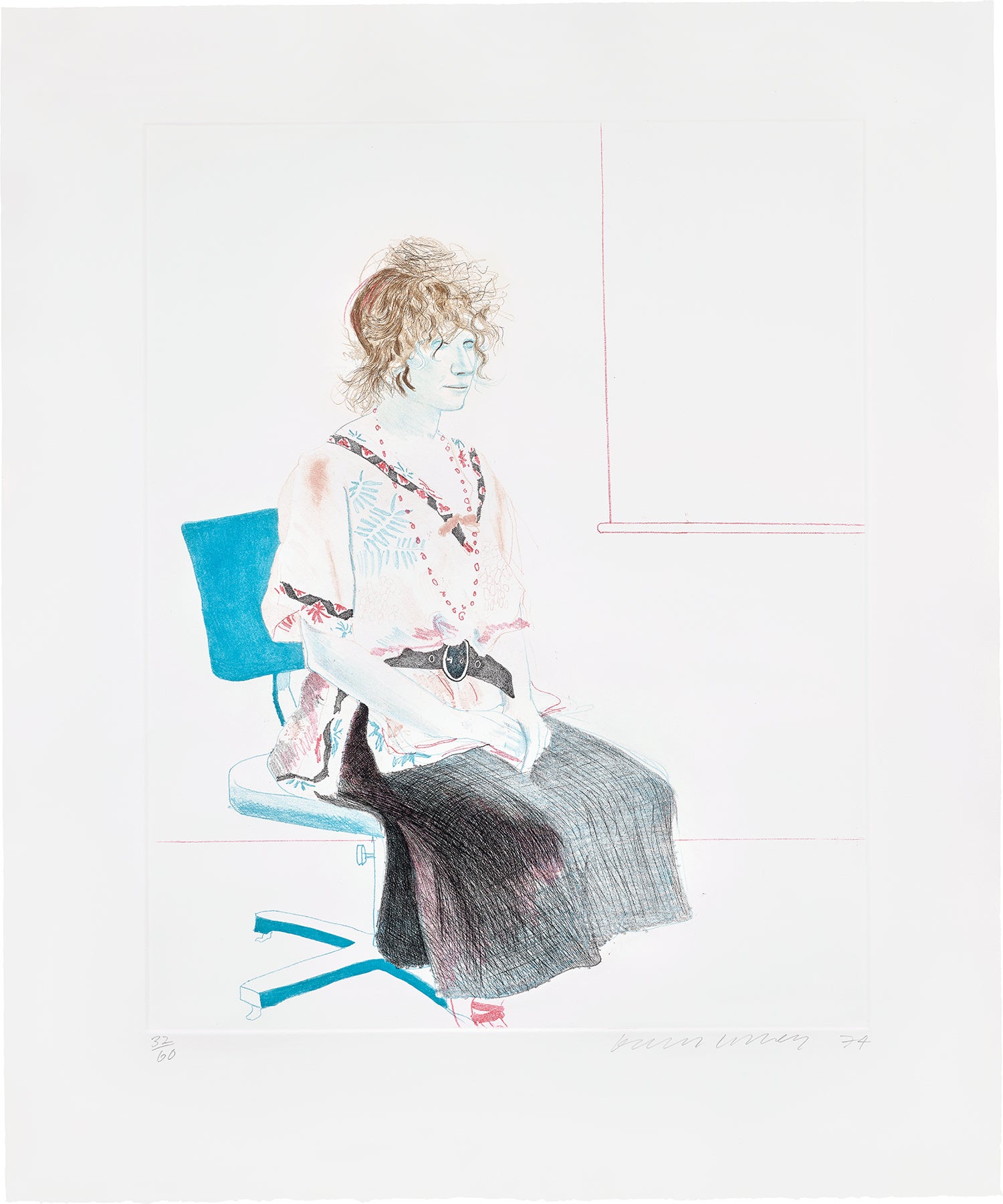 Celia Seated on an Office Chair (M.C.A.T. 160)