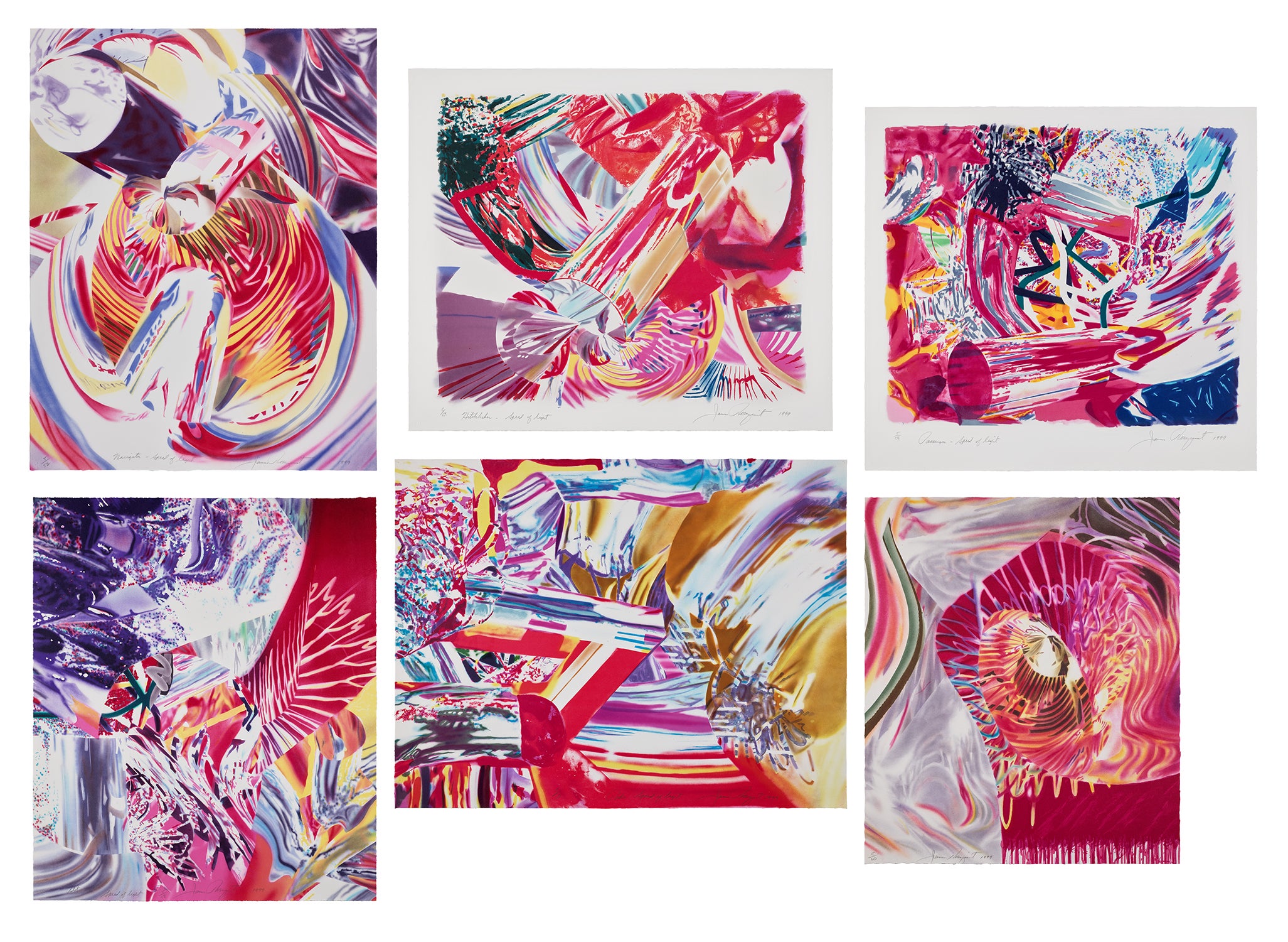 James Rosenquist Works from the James Rosenquist Estate