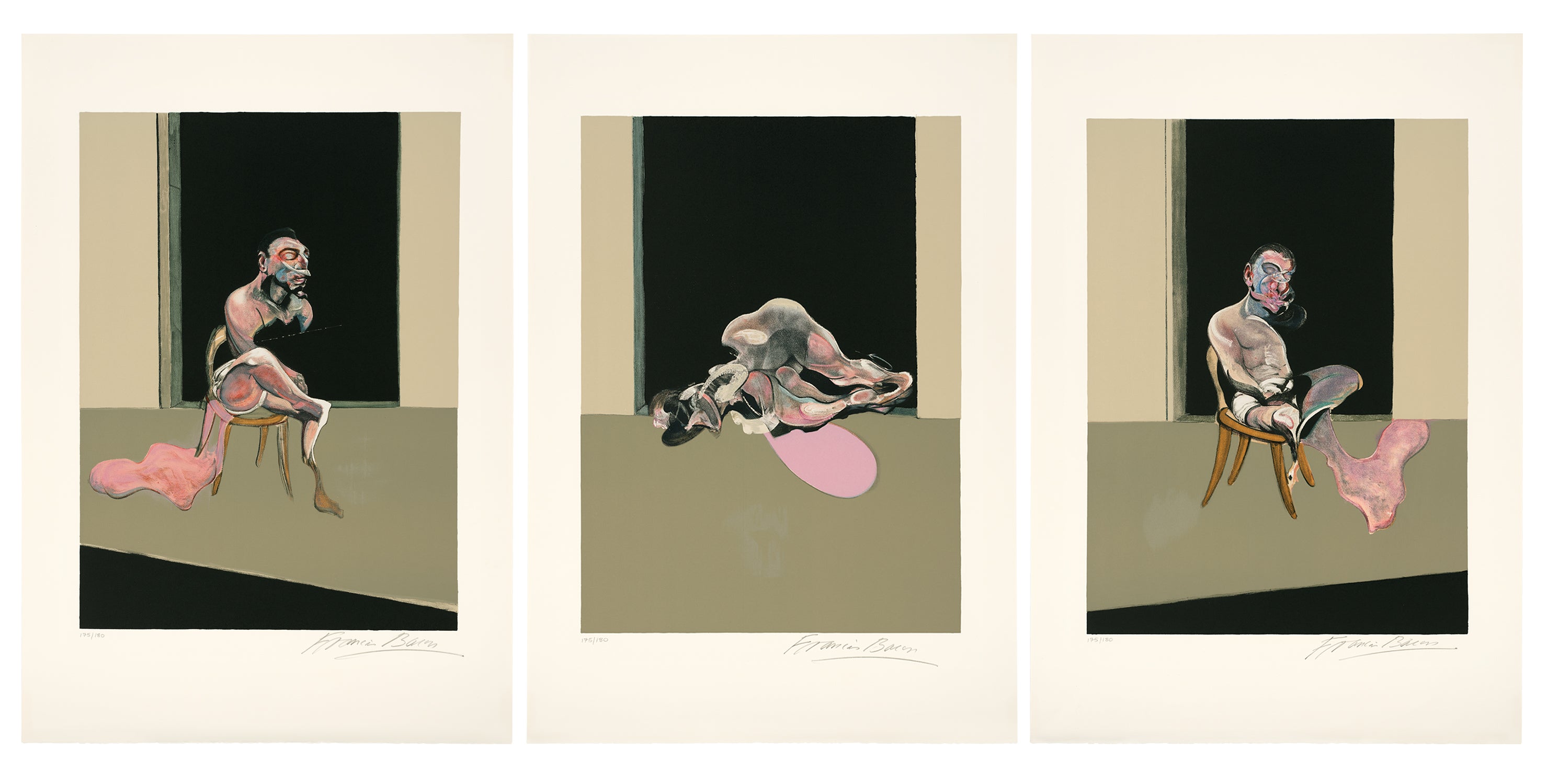 Triptyque août 1972 (after, Triptych August 1972) (S. 23, T. 24)