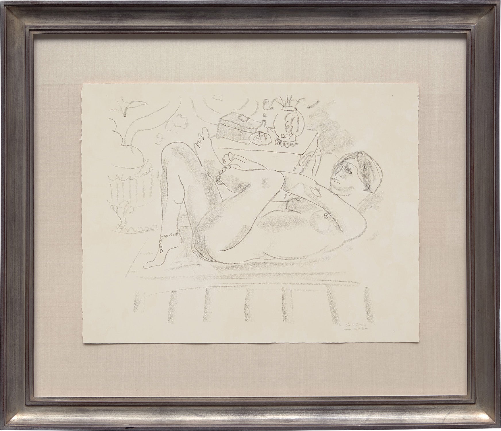 Nu, odalisque au coffret (Nude, Odalisque in a Box)