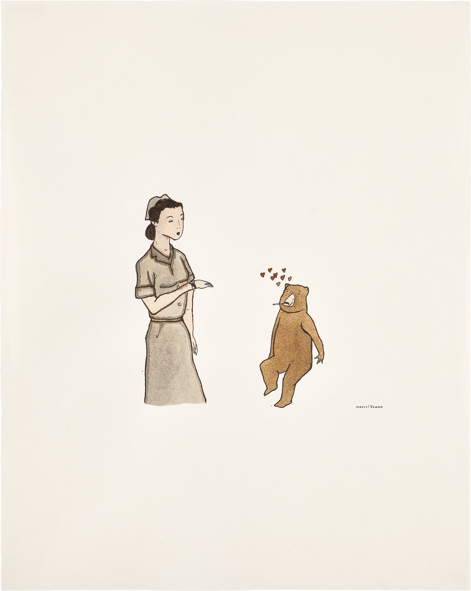 Marcel Dzama Editions & Works on Paper