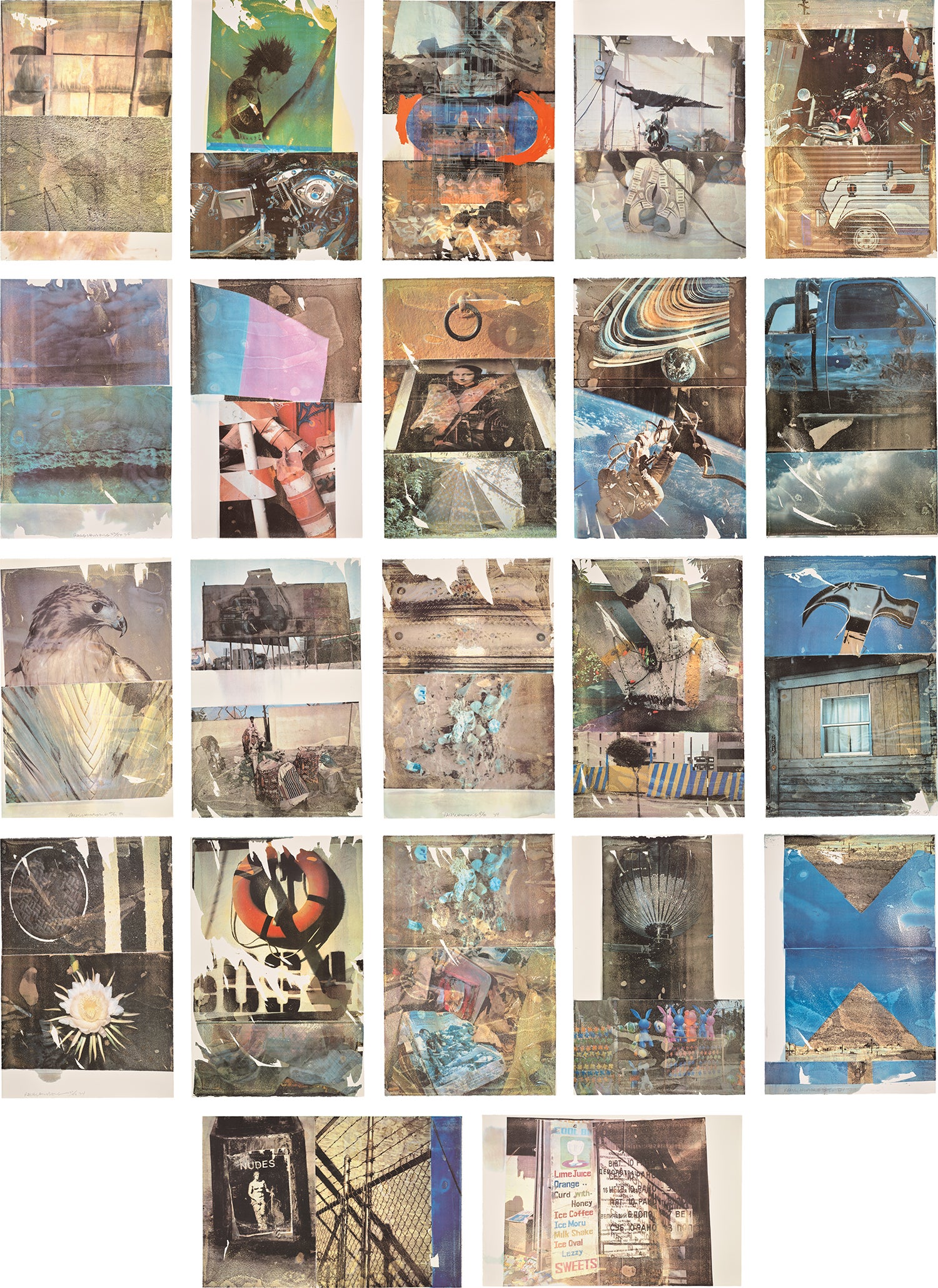 Robert Rauschenberg: 作品集 Robert Rauschenberg Editions & Works on Paper