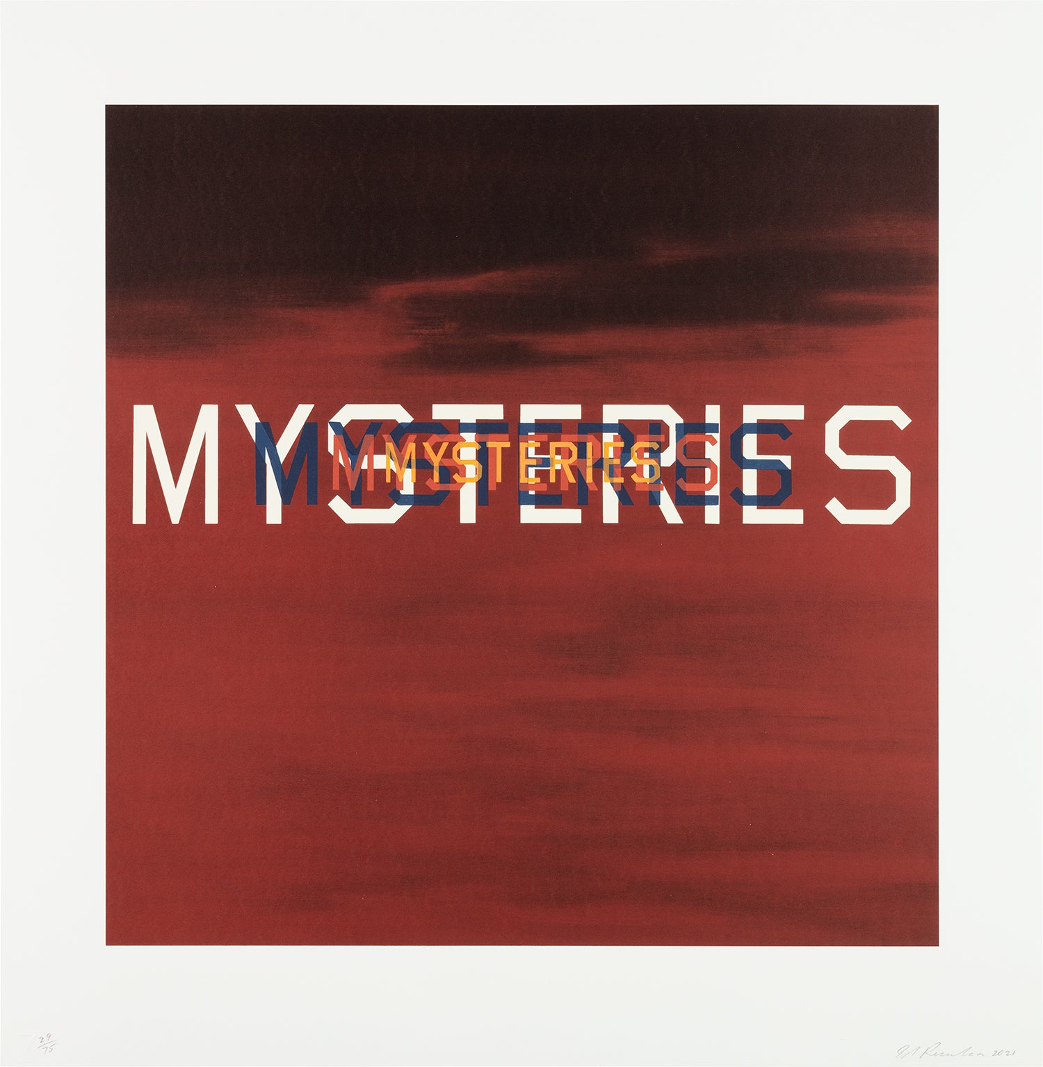 Ed Ruscha Editions & Works on Paper