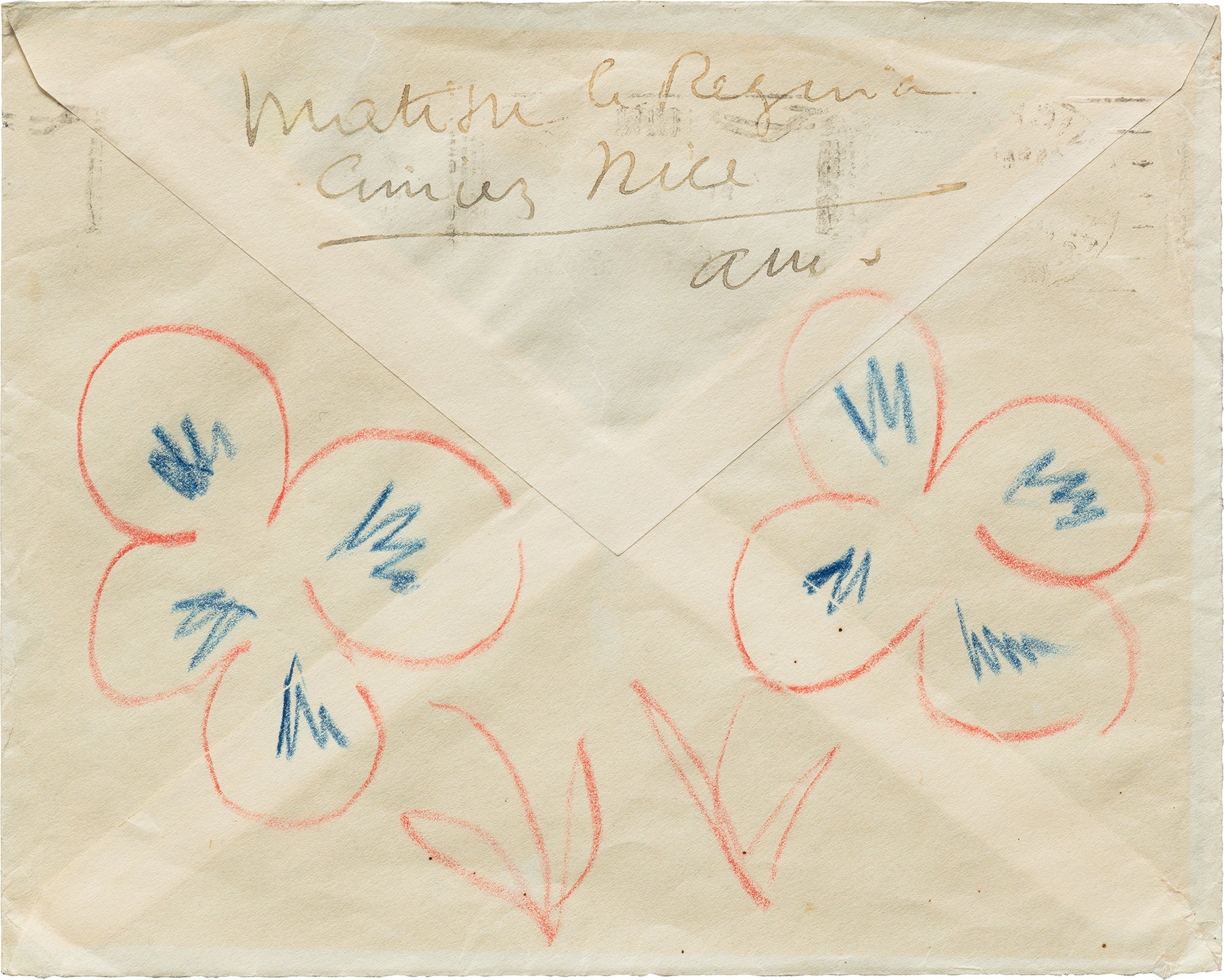 Envelope to Docteur Léon Vassaux