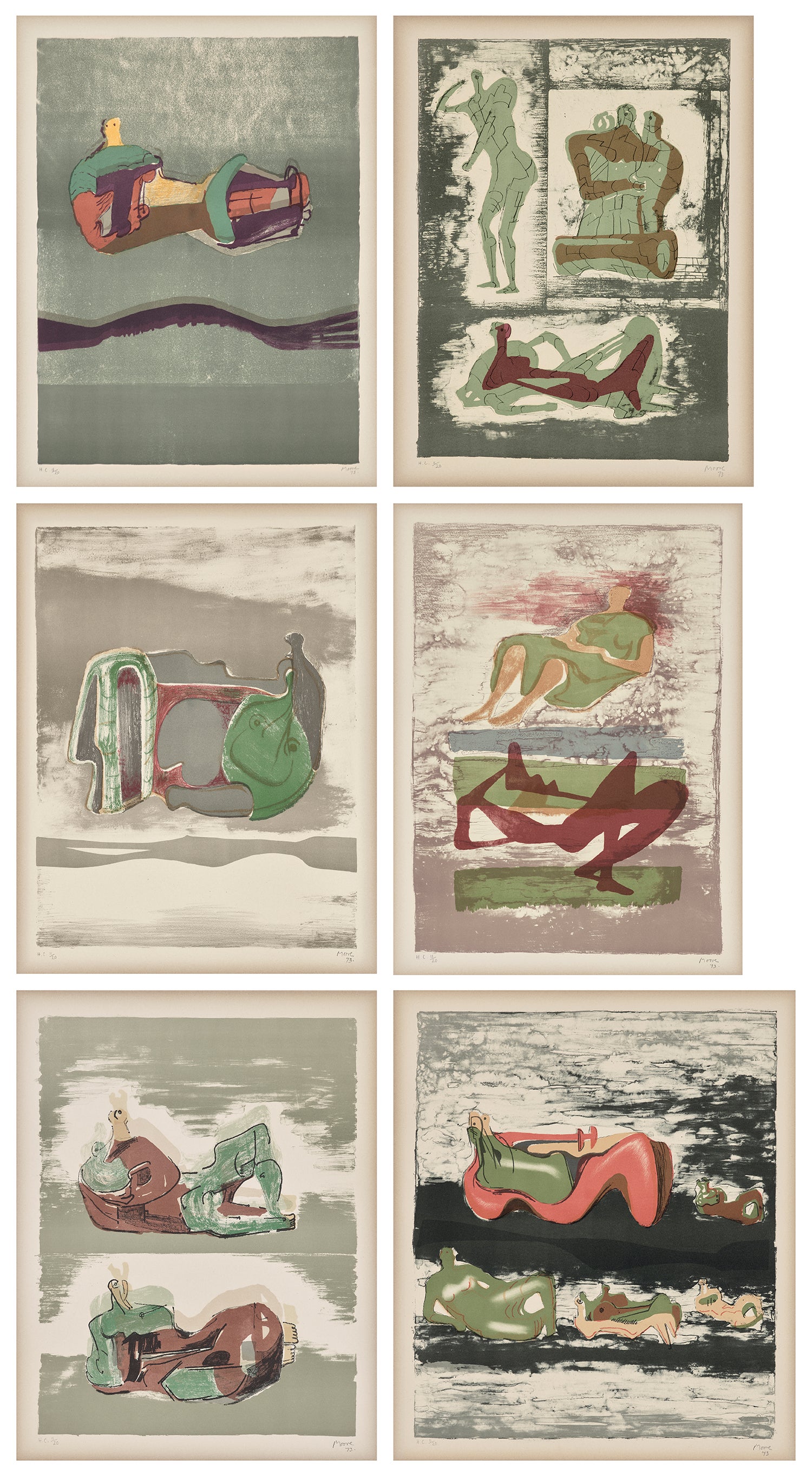 Reclining Figures (C. 236-241)