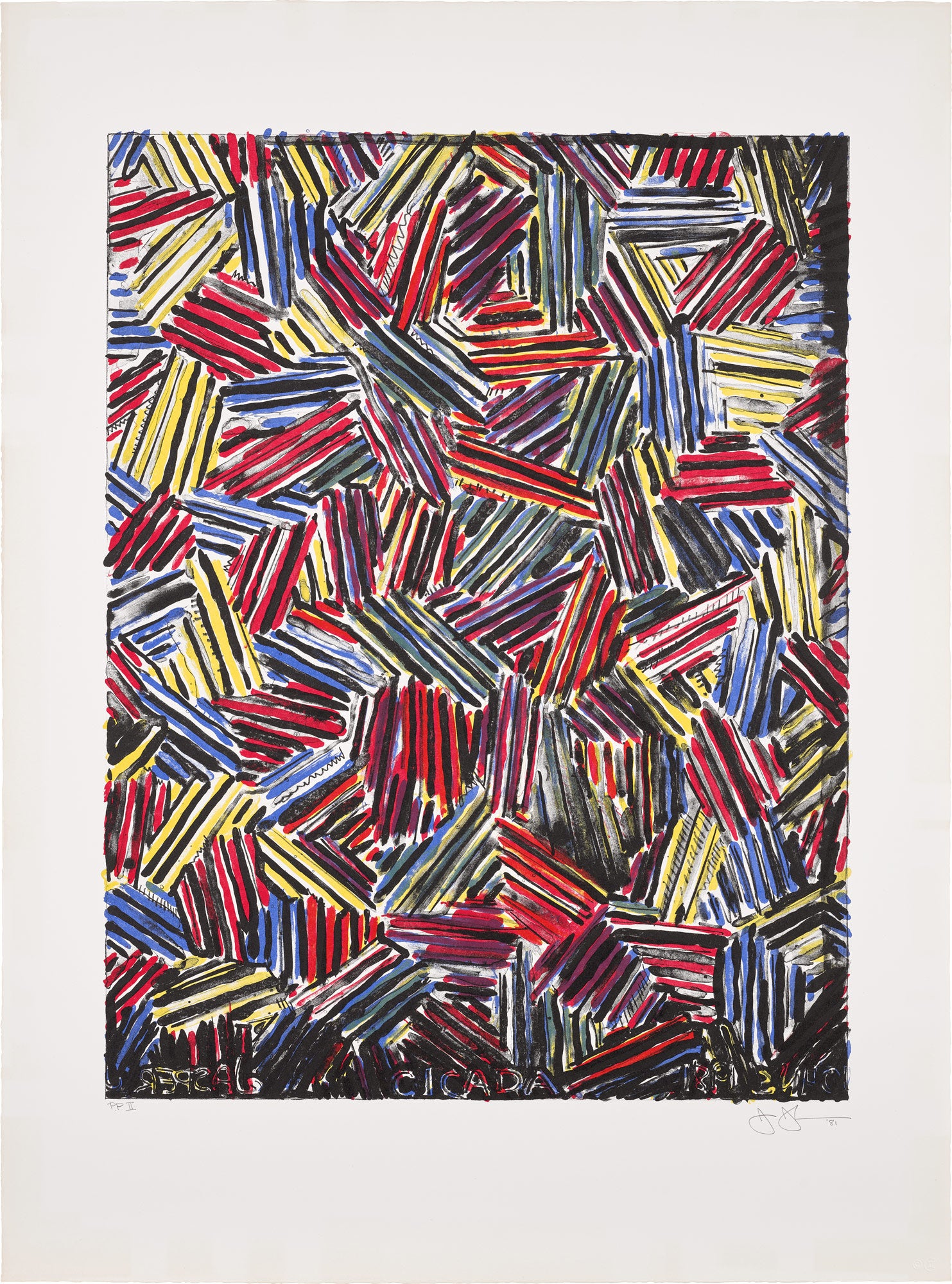 Jasper Johns Editions & Works on Paper