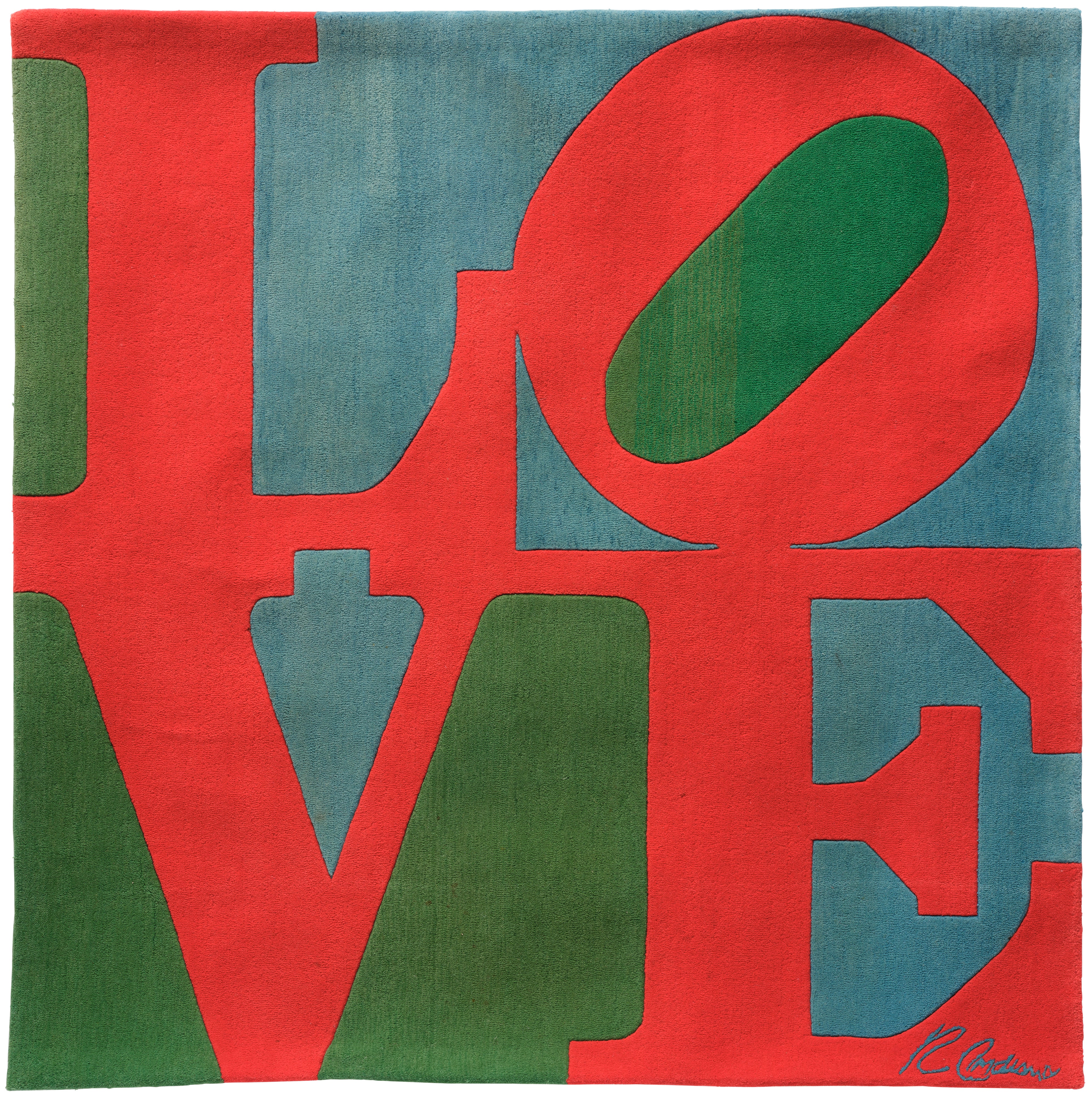 ロバート・インディアナLOVE ペーパーウェイト Robert Indiana Robert