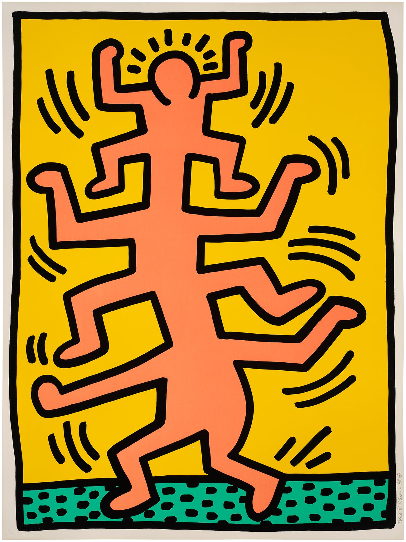<p><strong>KEITH HARING</strong> <em>Growing 1,</em> $50,000–70,000</p>