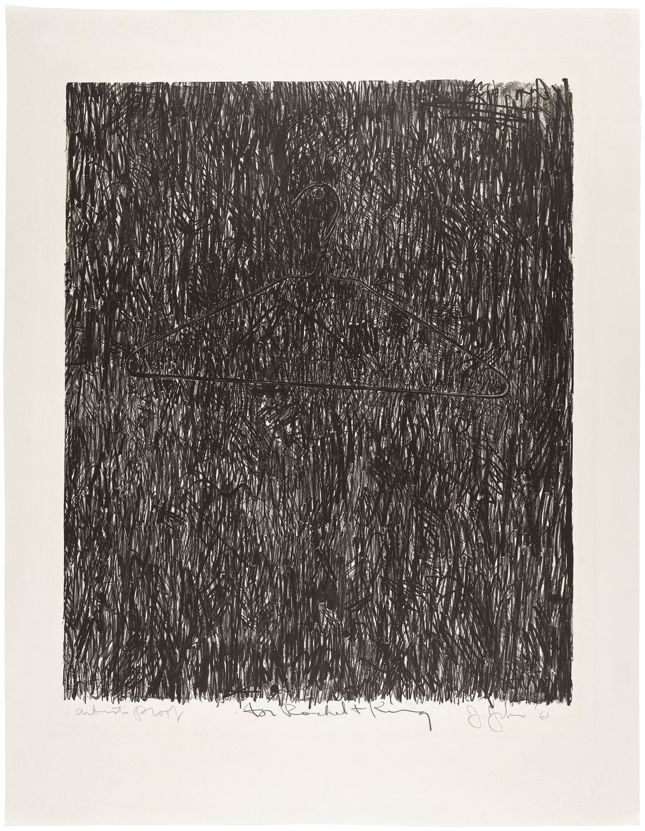 <p><strong>JASPER JOHNS</strong> <em>Coat Hanger 1,&nbsp;</em>$40,000&ndash;60,000</p>
