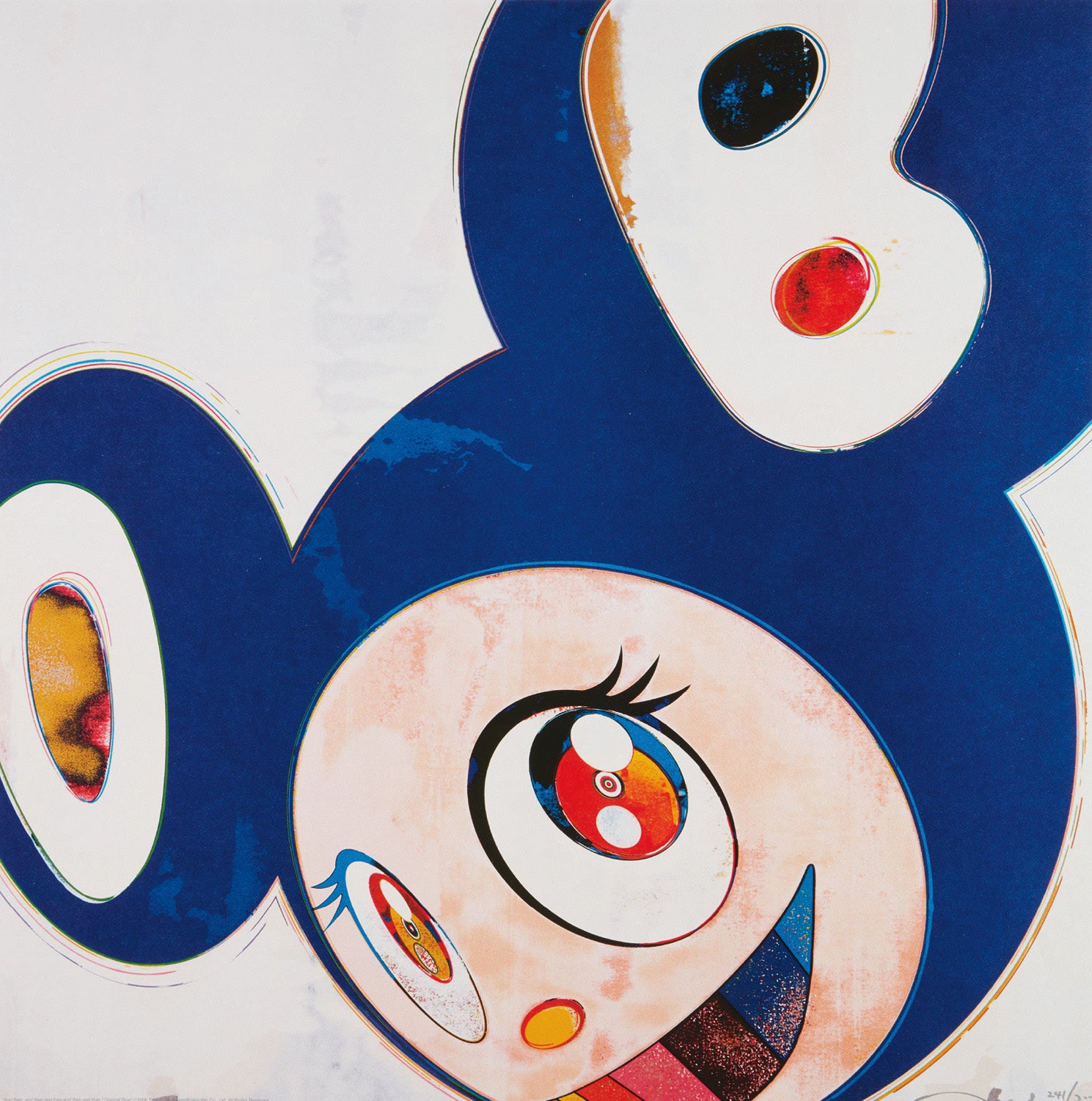 Takashi Manhattaners 1990年油彩画 Takashi Murakami Editions Contemporary: Online Auction