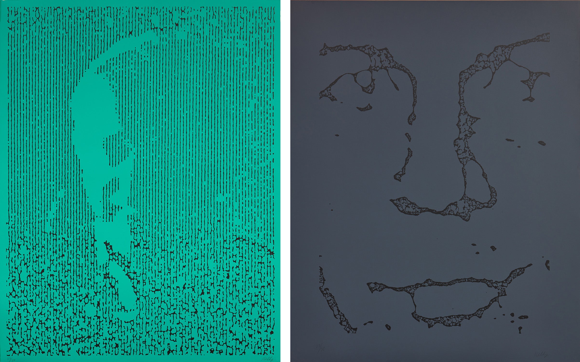 EK/Green; and Jack/Gray (G. 1429 & 1431, A. 250 & 252)