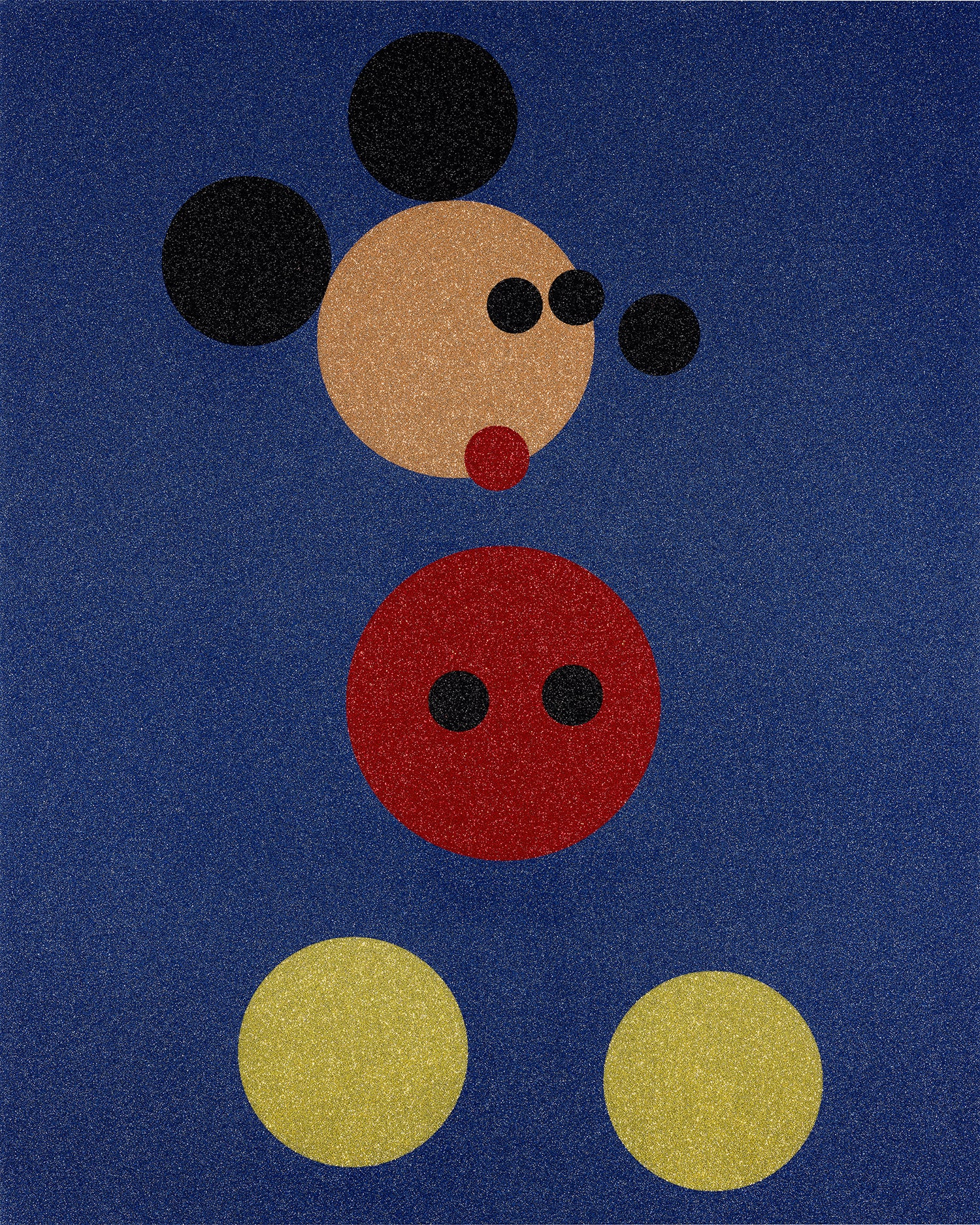 Mickey (Blue Glitter)