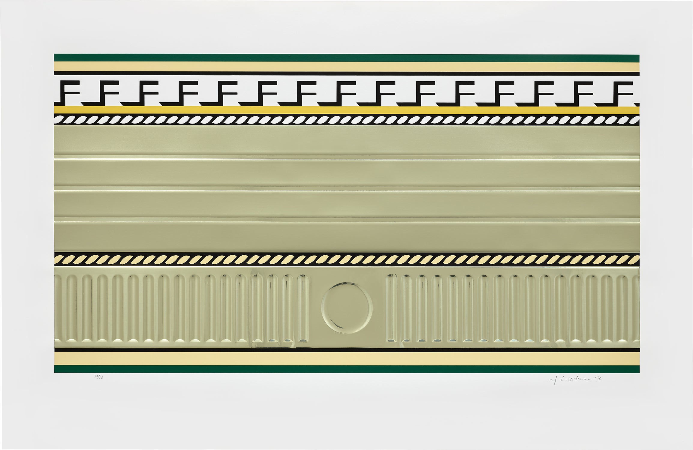 Entablature III, from Entablature series