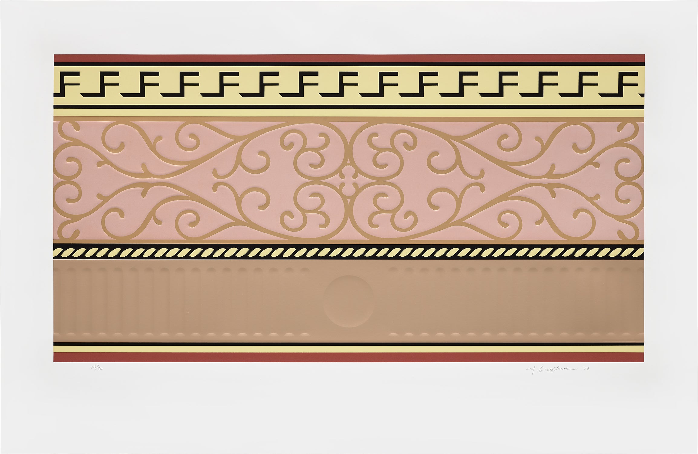 Entablature II, from Entablature series