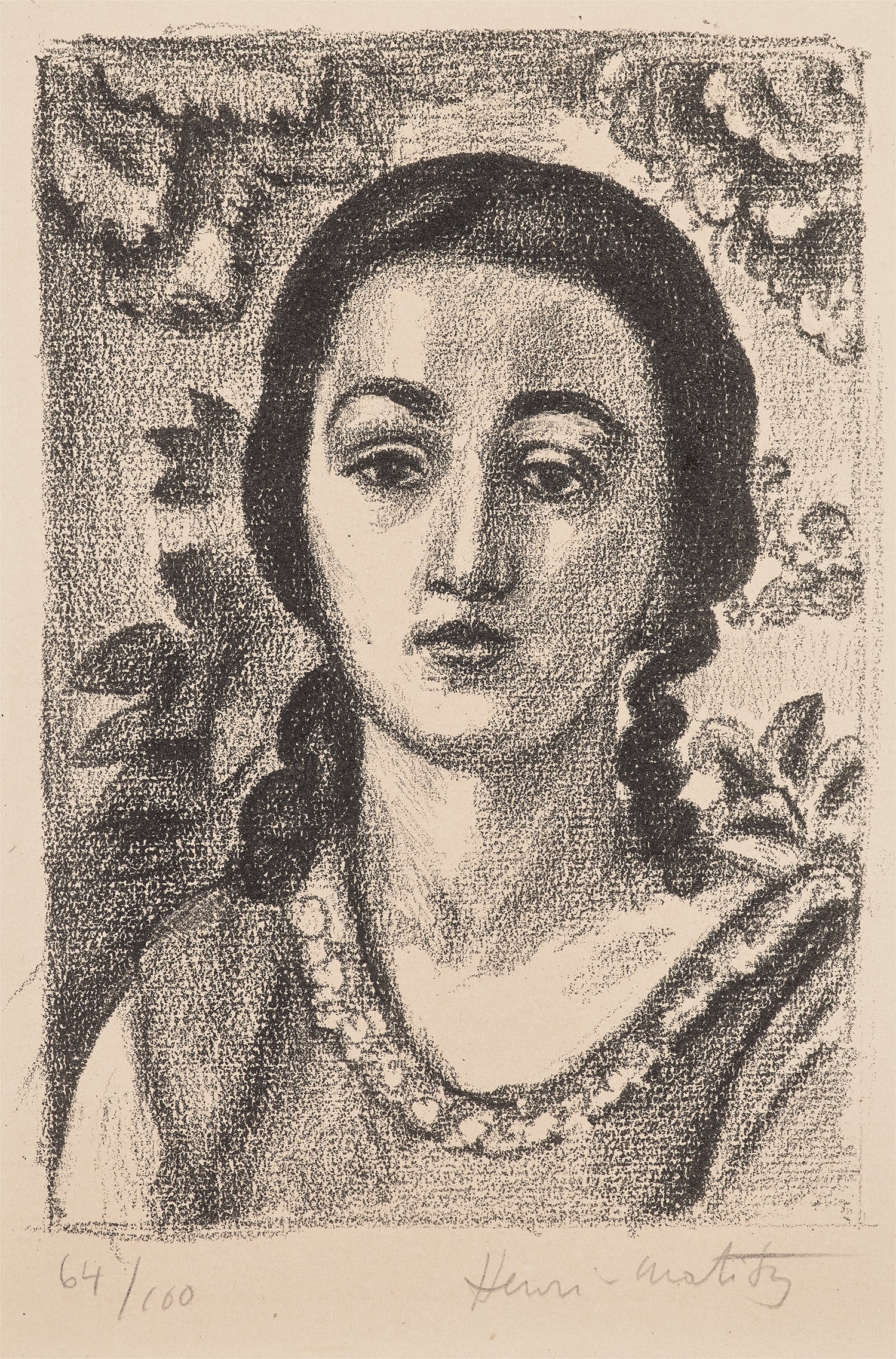 Jeune fille aux boucles brunes (Girl with Brown Curls) (D. 448)