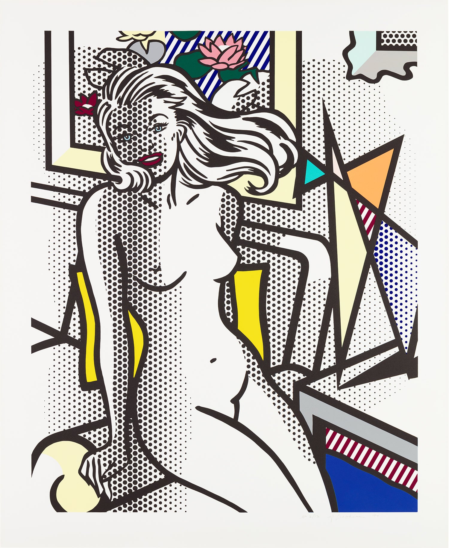 Nude with Yellow Pillow, from Nudes series
