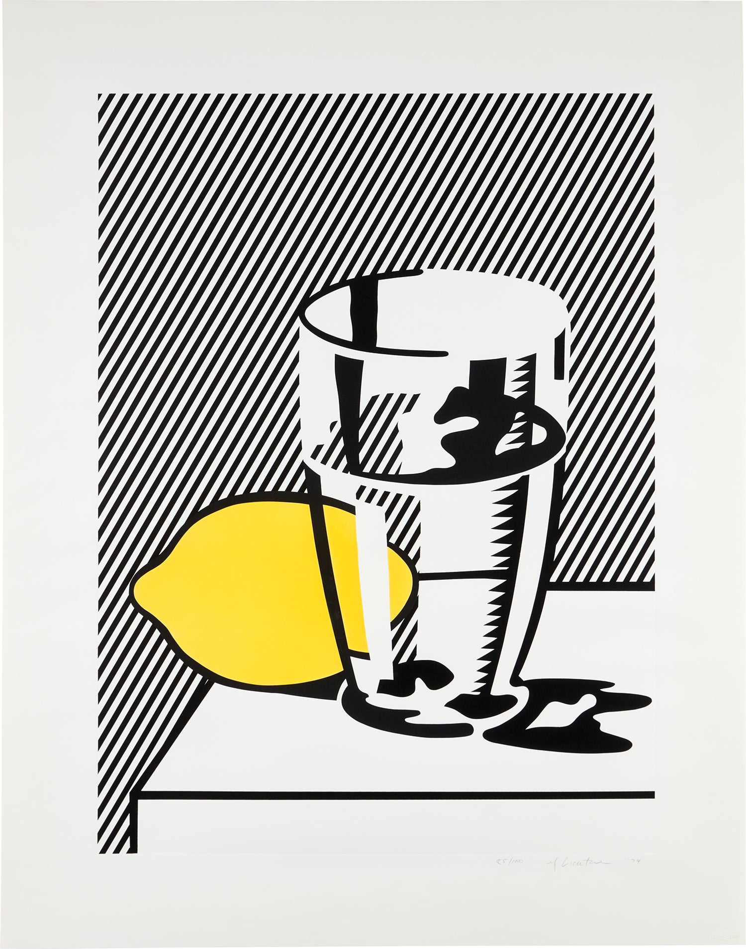 Untitled (Still Life with Lemon and Glass), from For Meyer Schapiro (C. 134)
