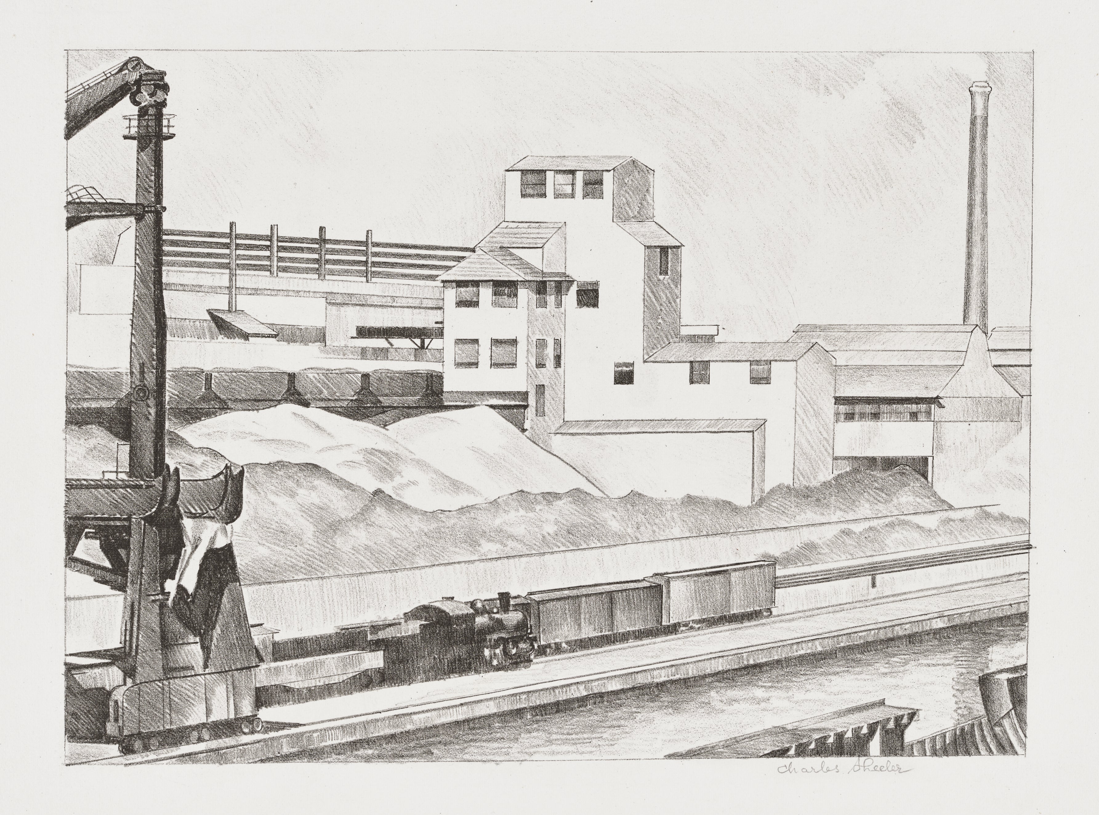 Charles Sheeler MODERNISM: Editions & Works on Paper