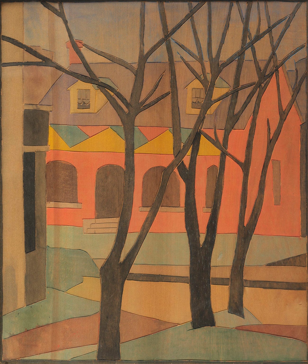 <p><strong>BLANCHE LAZZELL </strong><em>Three Trees,</em> $10,000–15,000</p>