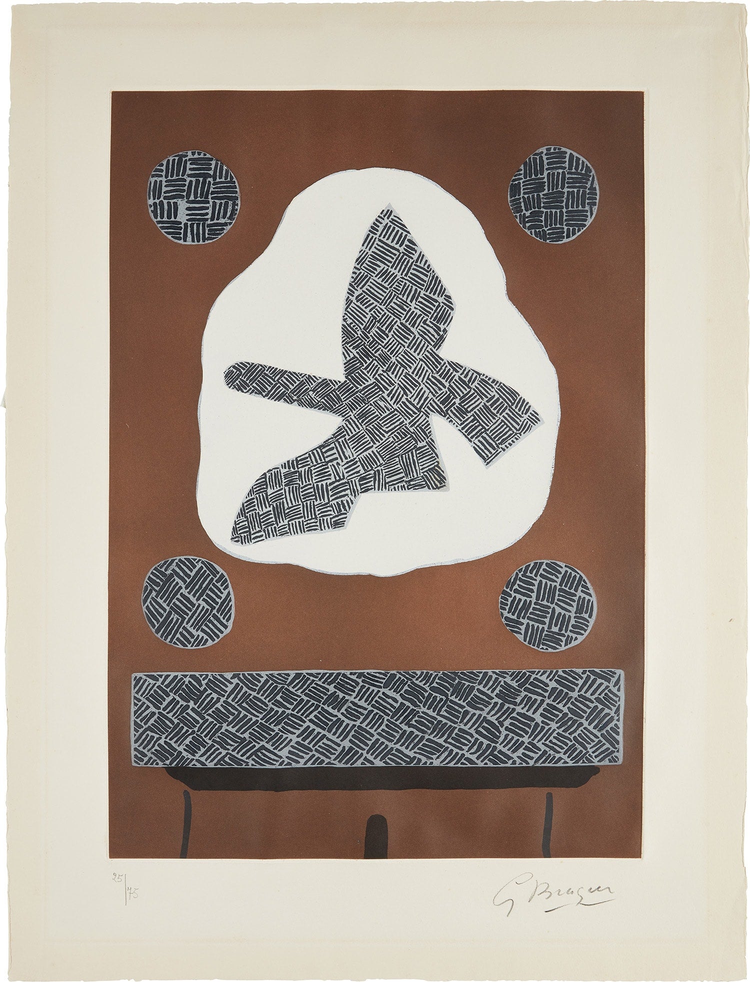 Paul Braque Epreuve d'artiste リトグラフ Georges Braque Editions Modern: Online Auction