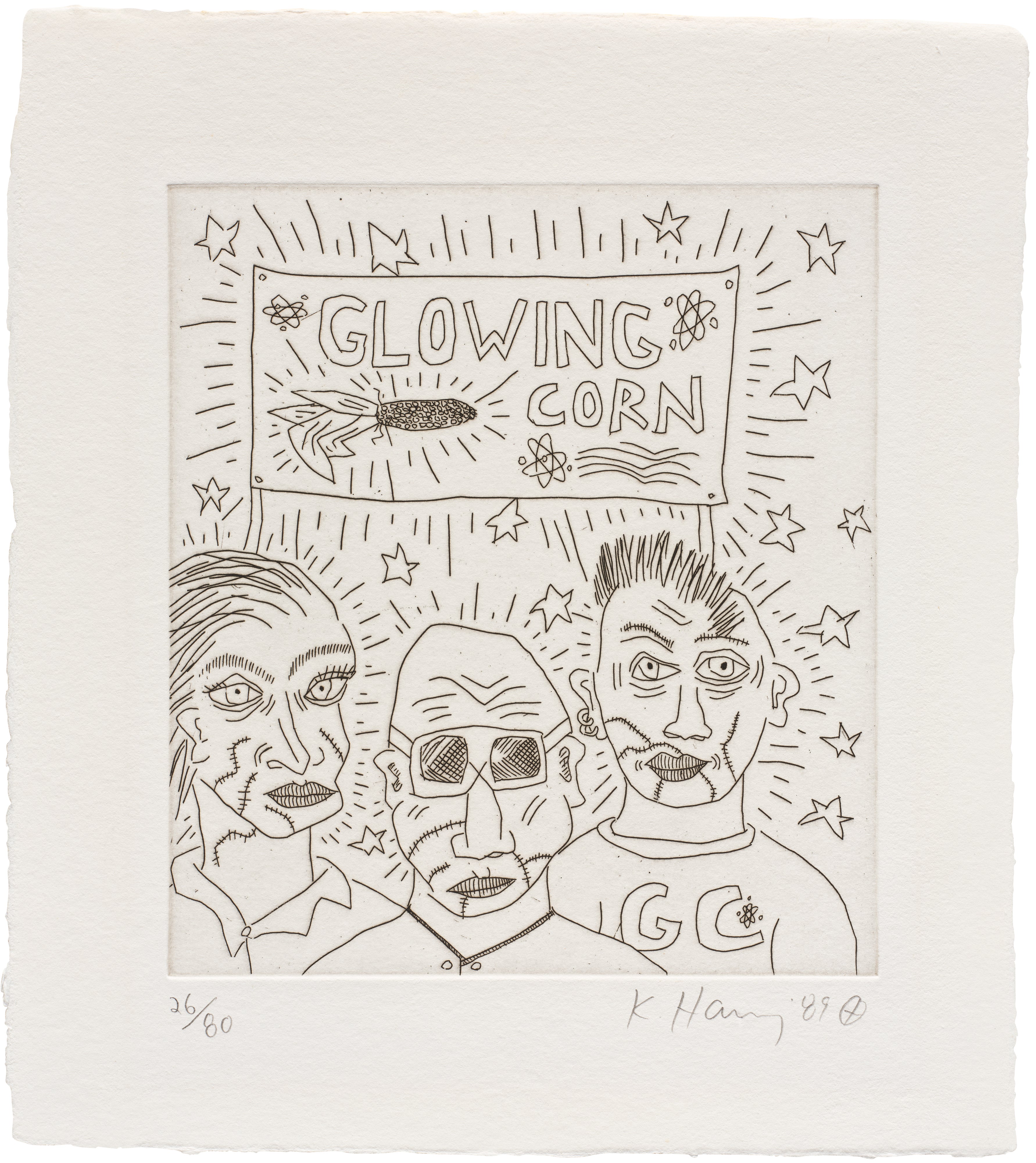Keith Haring: 拍賣品，即將舉行的拍賣及過去拍賣成績