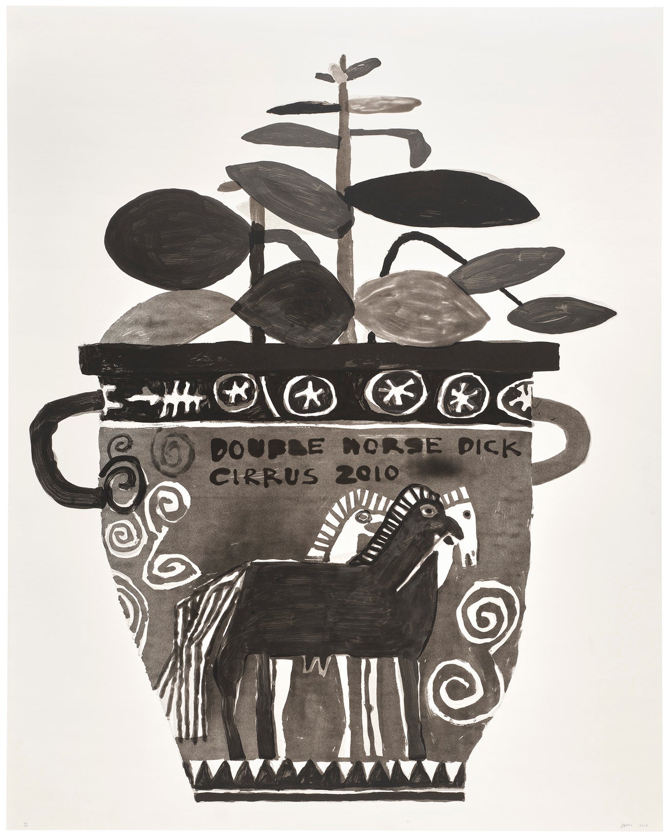 <p><strong>JONAS WOOD</strong> <em>Untitled,</em> $6,000-8,000</p>
