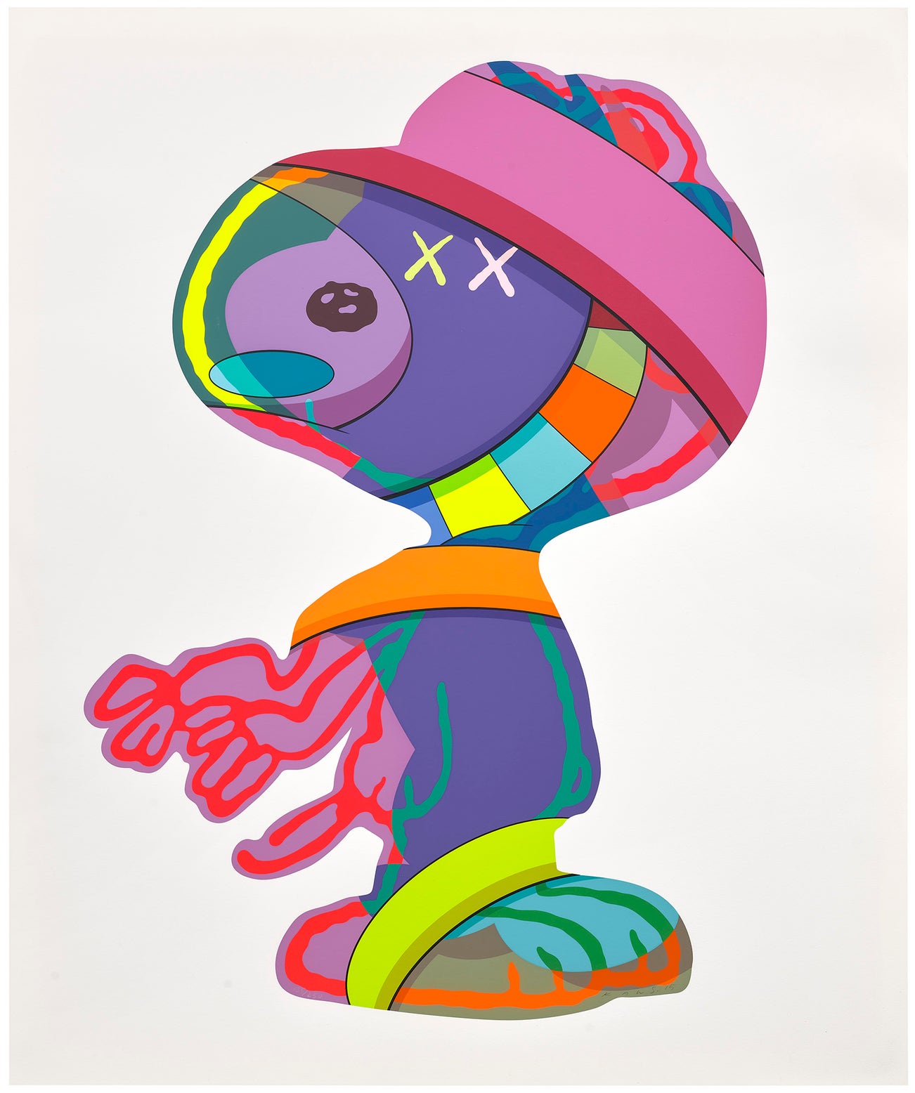 <p><strong>KAWS</strong> <em>THE THINGS THAT COMFORT,</em> $6,000-9,000</p>
