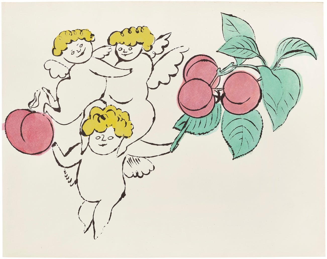 <p><strong>ANDY WARHOL</strong> <em>the Bottom of My Garden: one plate,</em> $3,000-4,000</p>