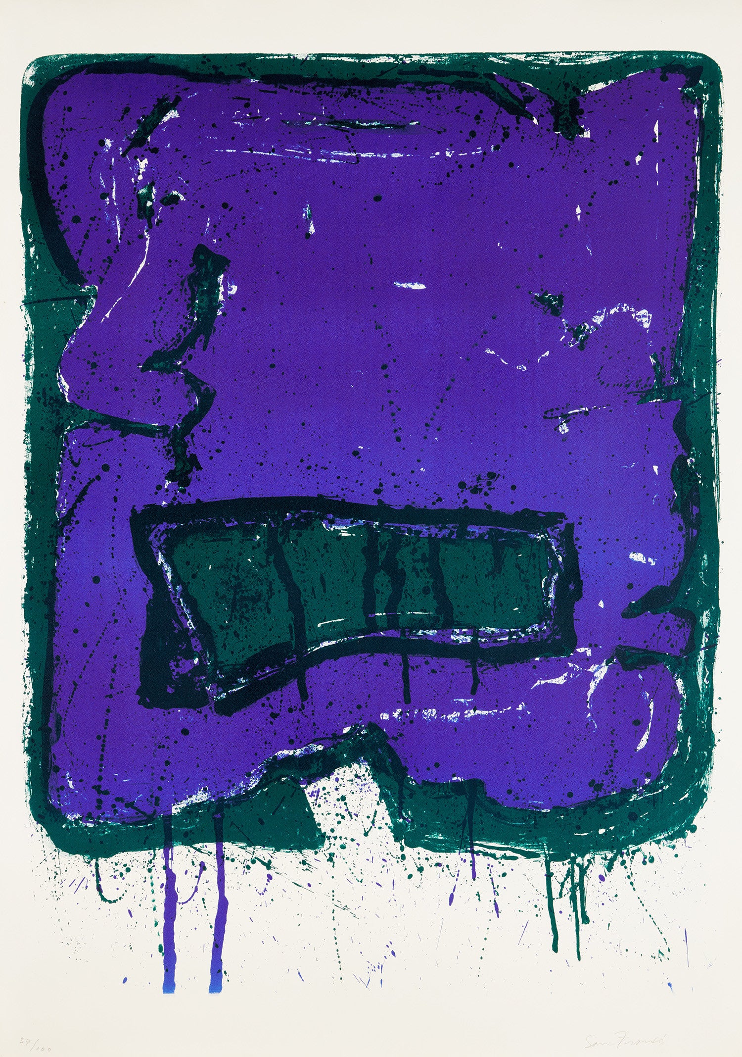 Sam Francis Editions Contemporary: Online Auction