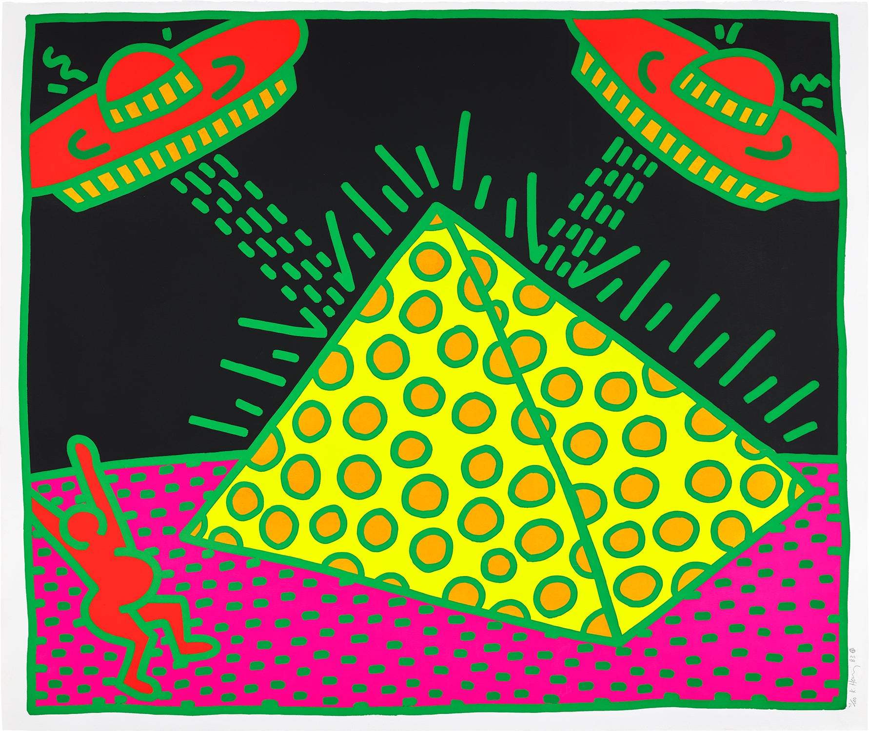 Keith Haring Editions & Works on Paper
