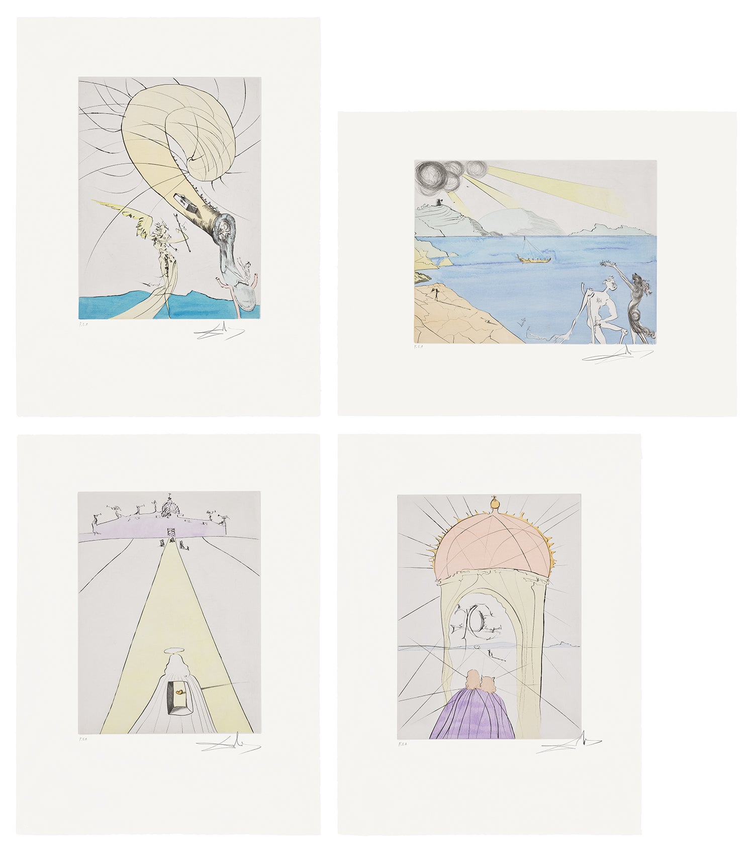 Salvador Dalí Editions & Works on Paper