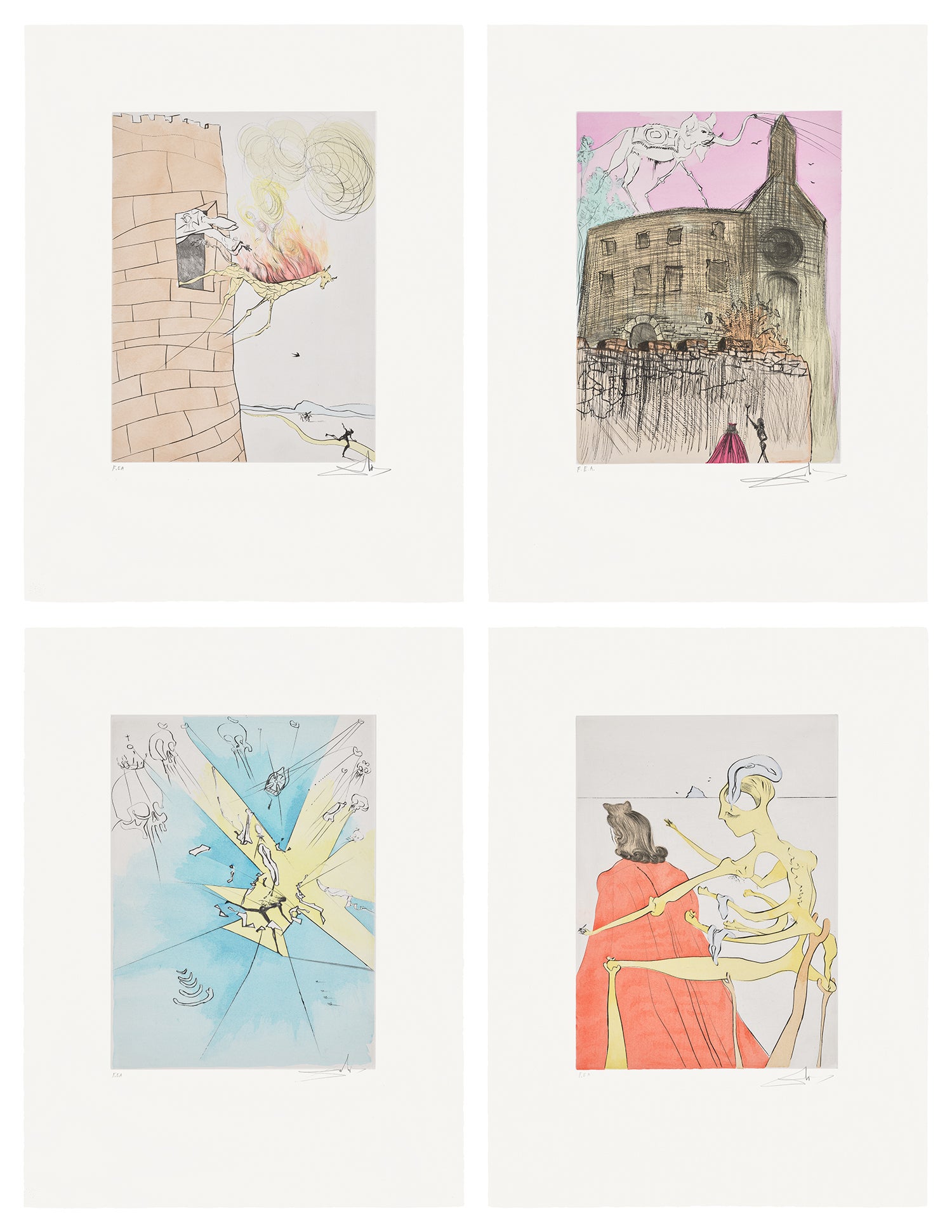 Salvador Dalí Editions & Works on Paper
