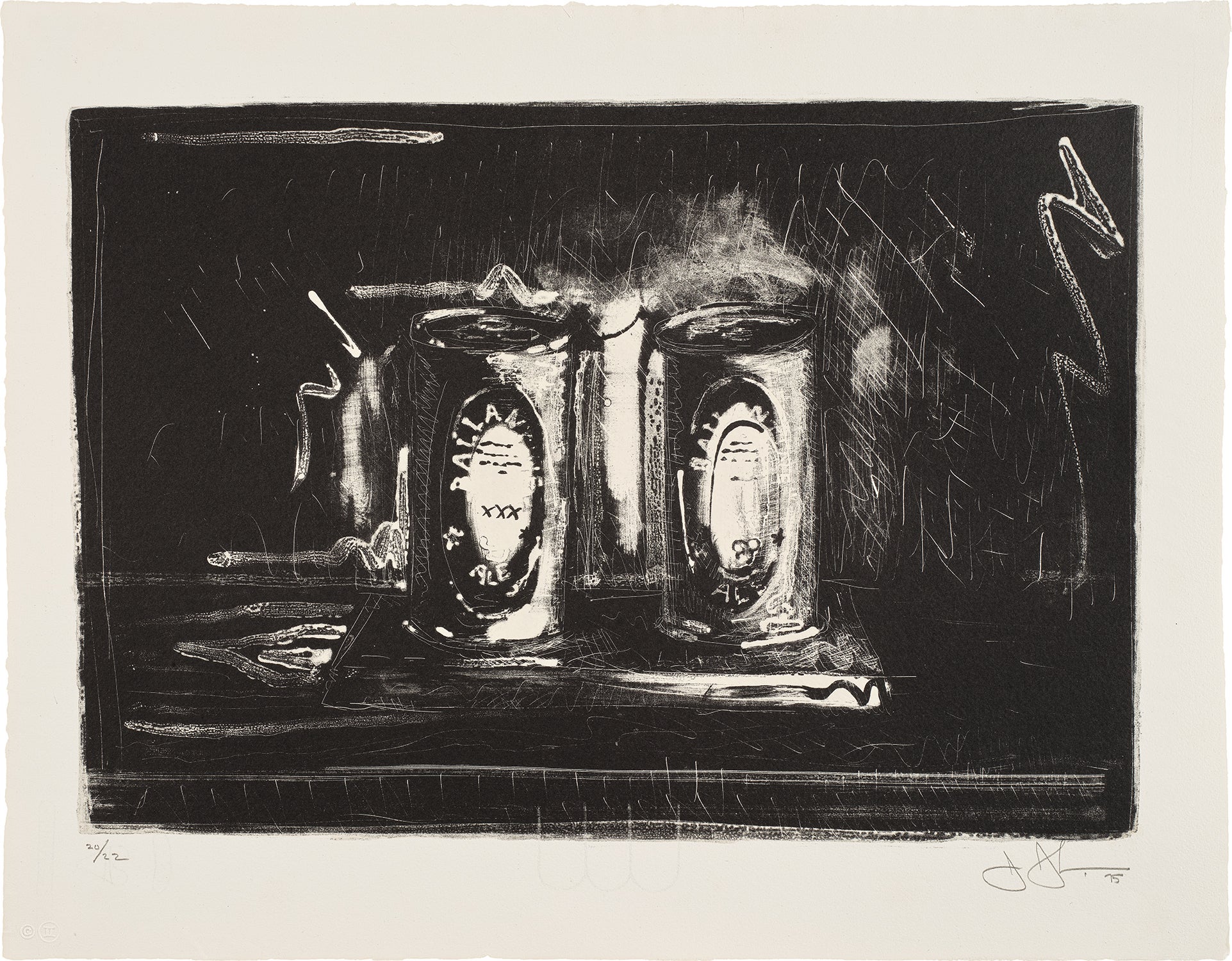 Jasper Johns Editions & Works on Paper