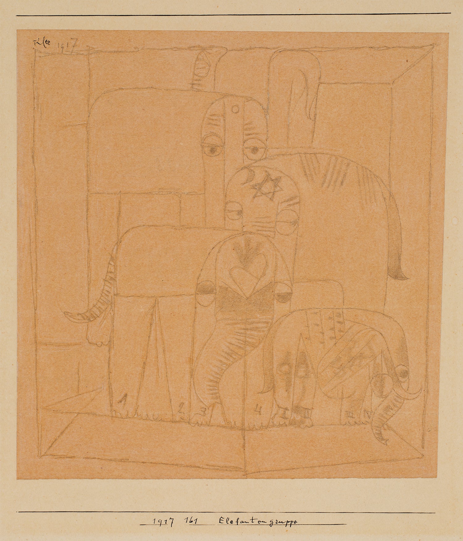 Elefantengruppe (Group of Elephants)