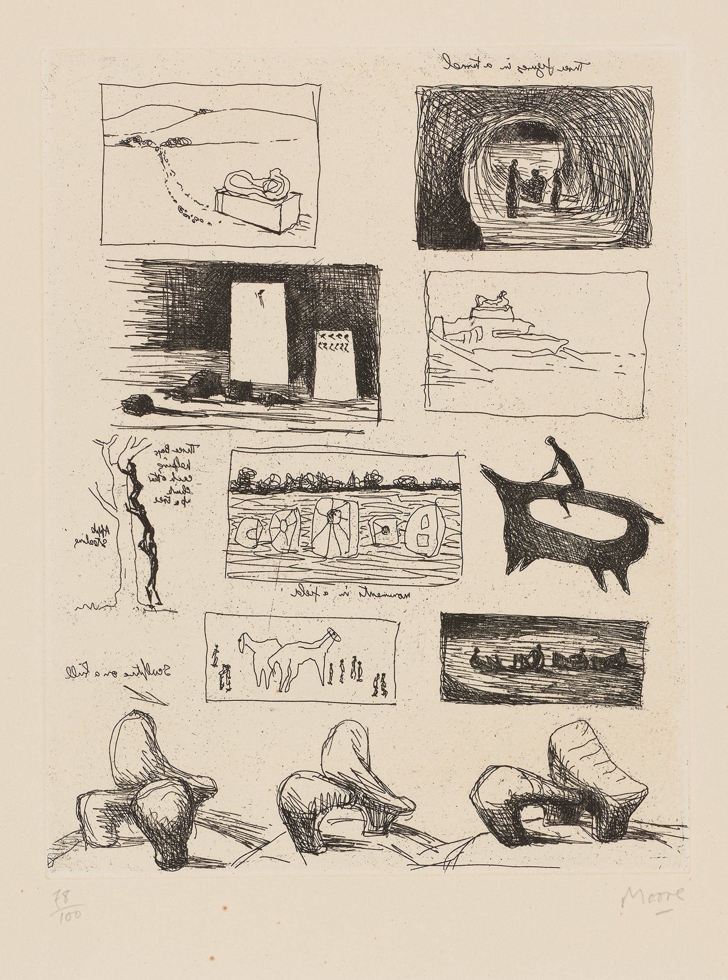 Ideas for Sculpture in Landscape (C. 104)
