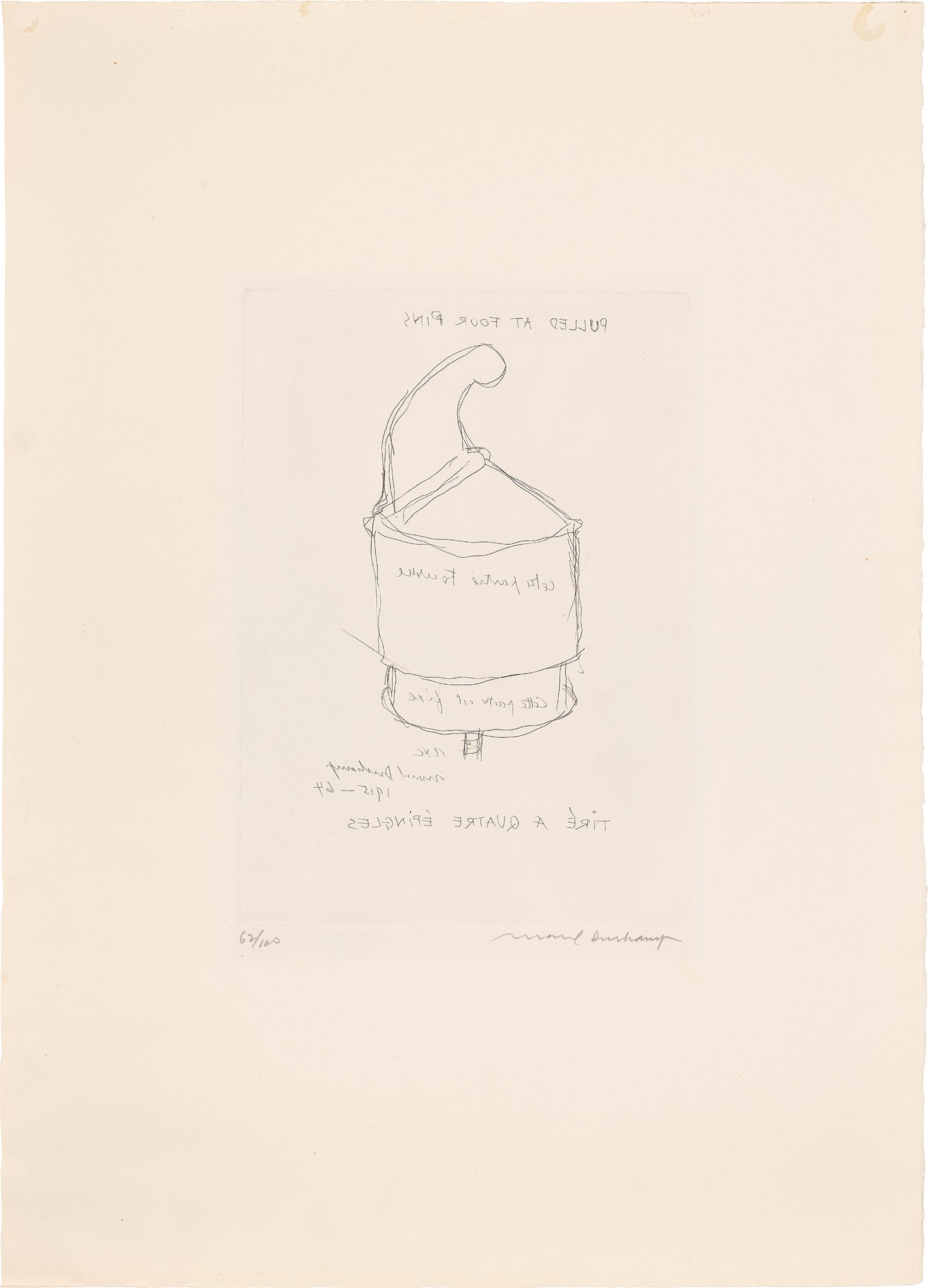 Marcel Duchamp MODERNISM 1880-1960: Editions & Works on Paper