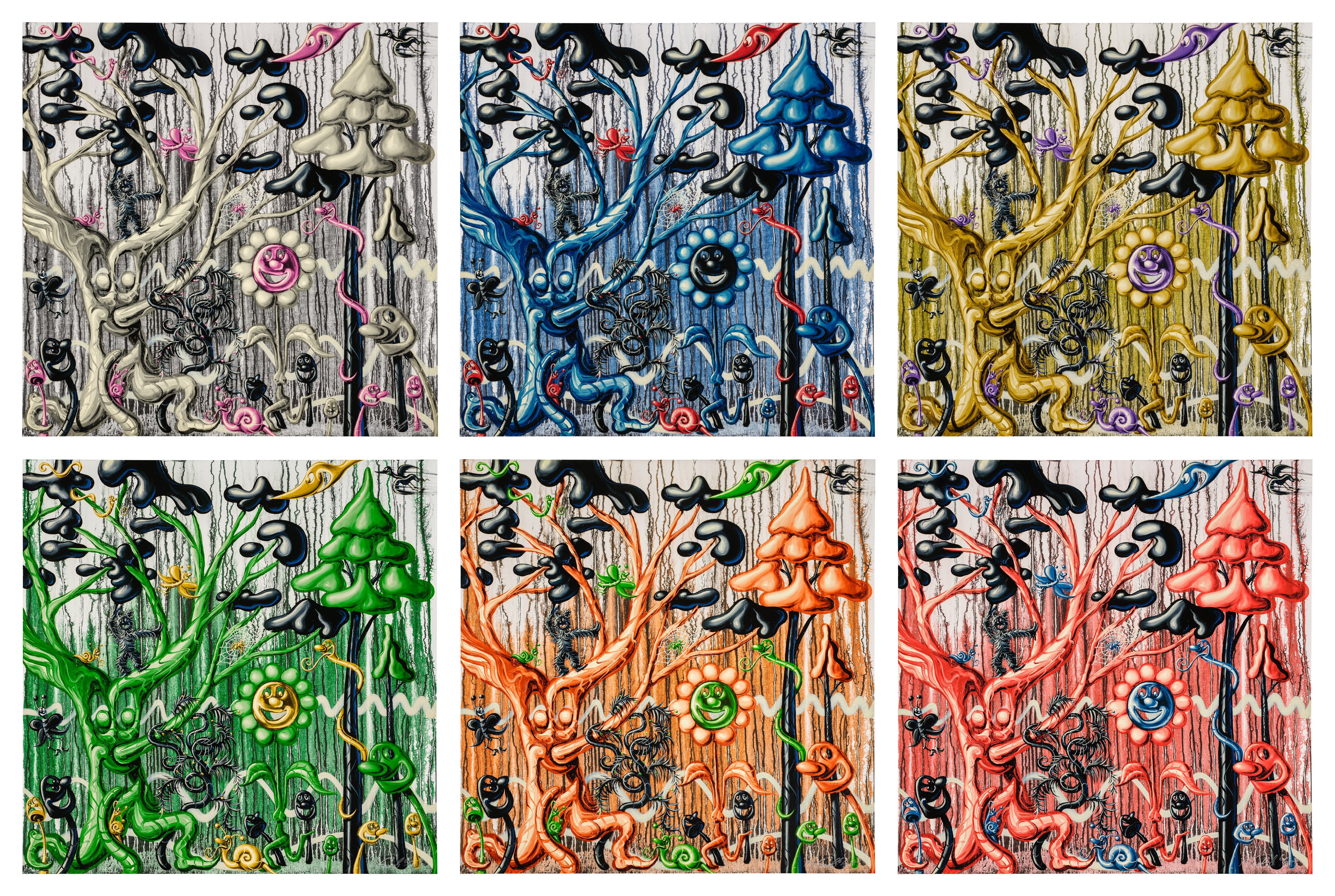 1990s Kenny Scharf マグネット　未使用 Kenny Scharf: Works for Sale, Upcoming Auctions & Past Results