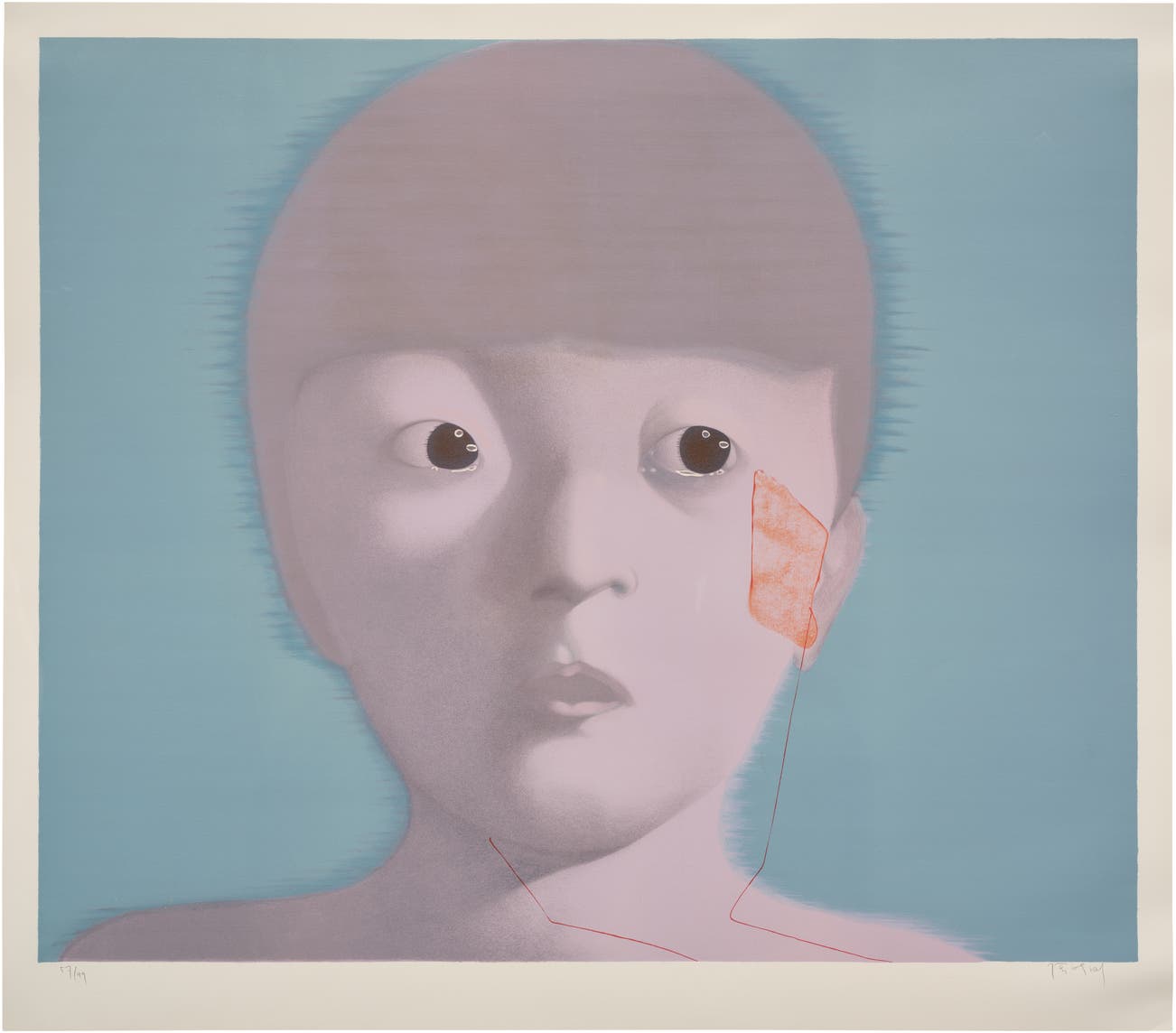 Zhang Xiaogang Editions & Works on Paper