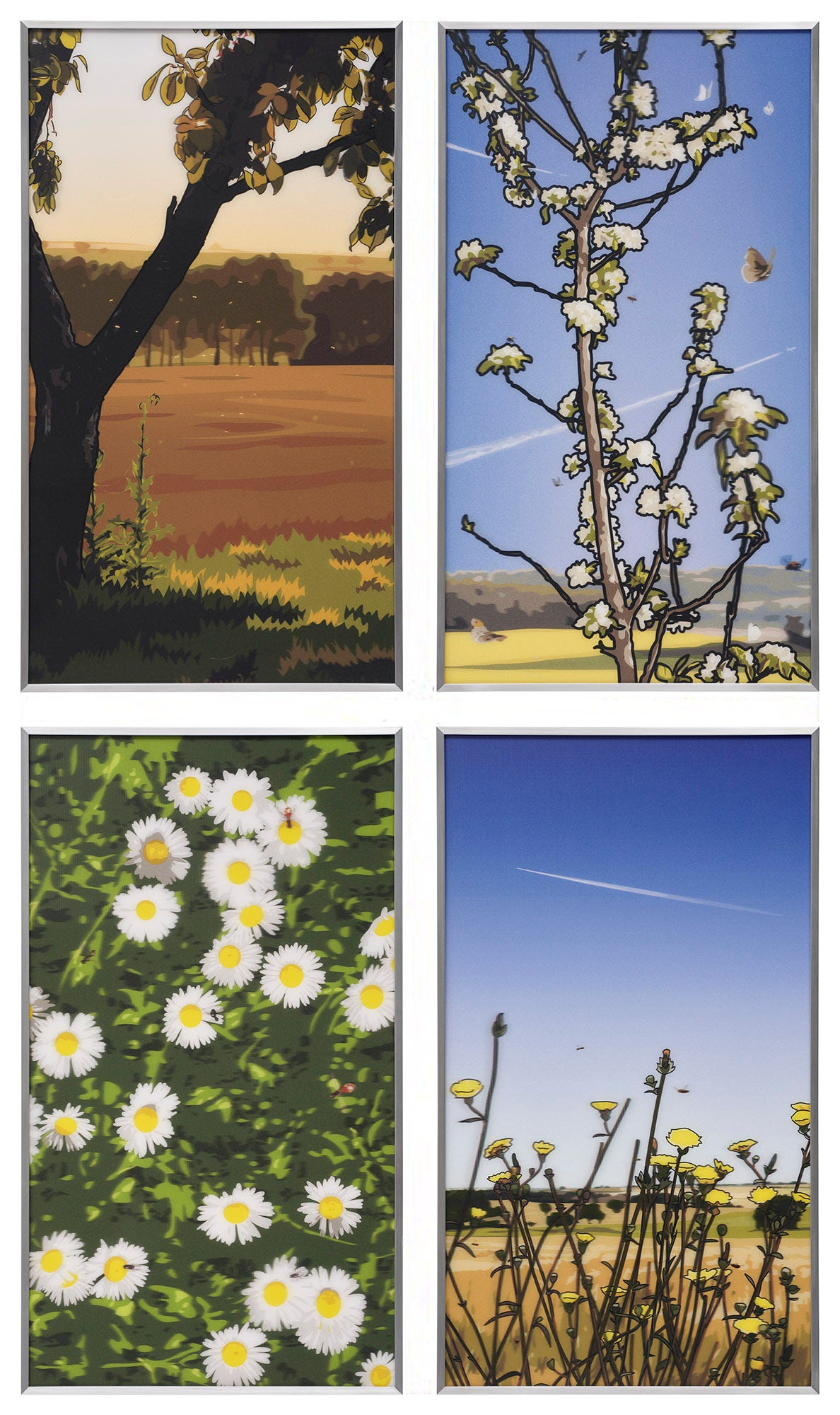 <p><strong>JULIAN OPIE</strong> <em>French Landscapes,</em> $25,000 – 35,000</p>