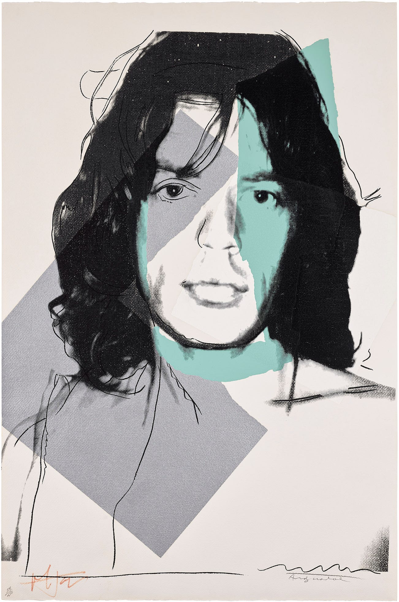 <p><strong>ANDY WARHOL</strong> <em>Mick Jagger,</em> $80,000 &ndash; 120,000</p>
