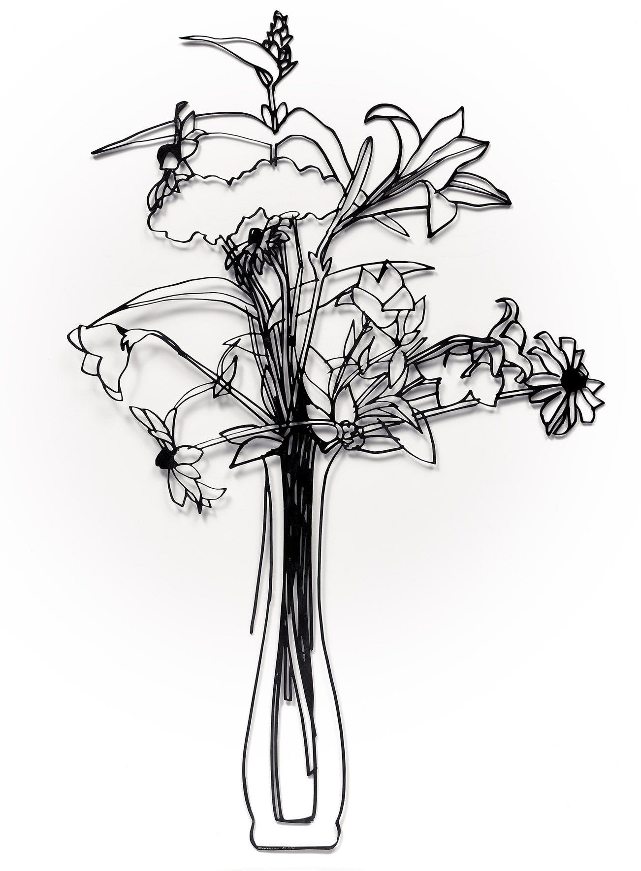 <p><strong>TOM WESSELMANN</strong> <em>Wildflower Bouquet</em>, $30,000 – 50,000</p>