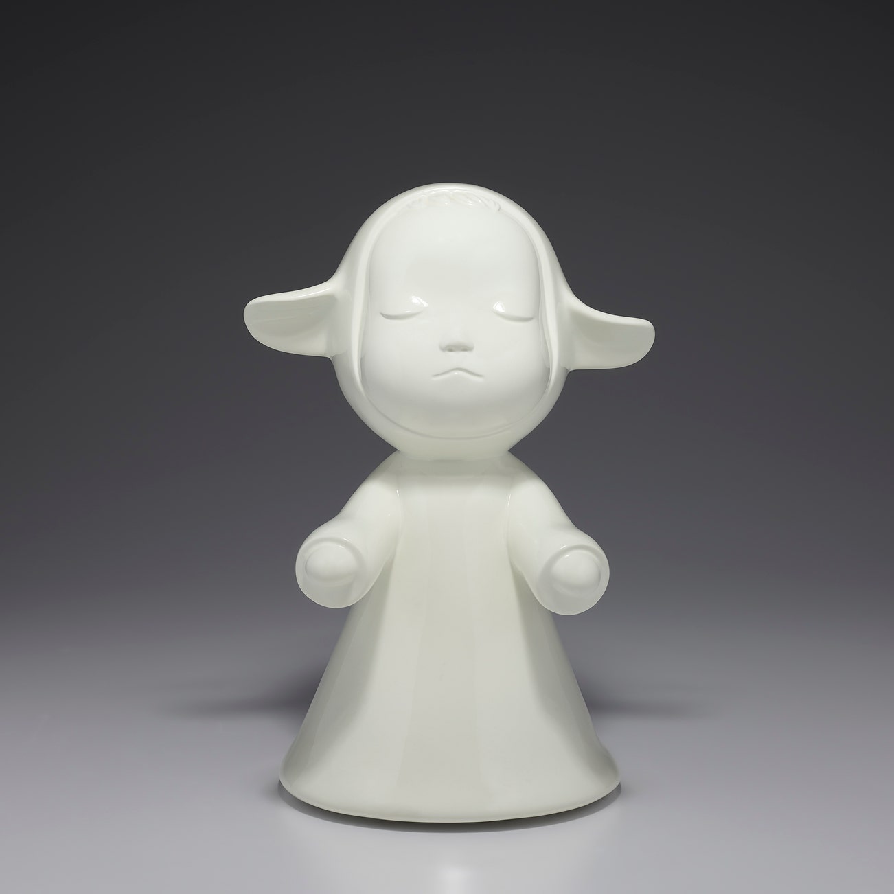 <p><strong>YOSHITOMO NARA</strong> <em>The Little Pilgrim (Night Walking),</em> $30,000-50,000</p>
