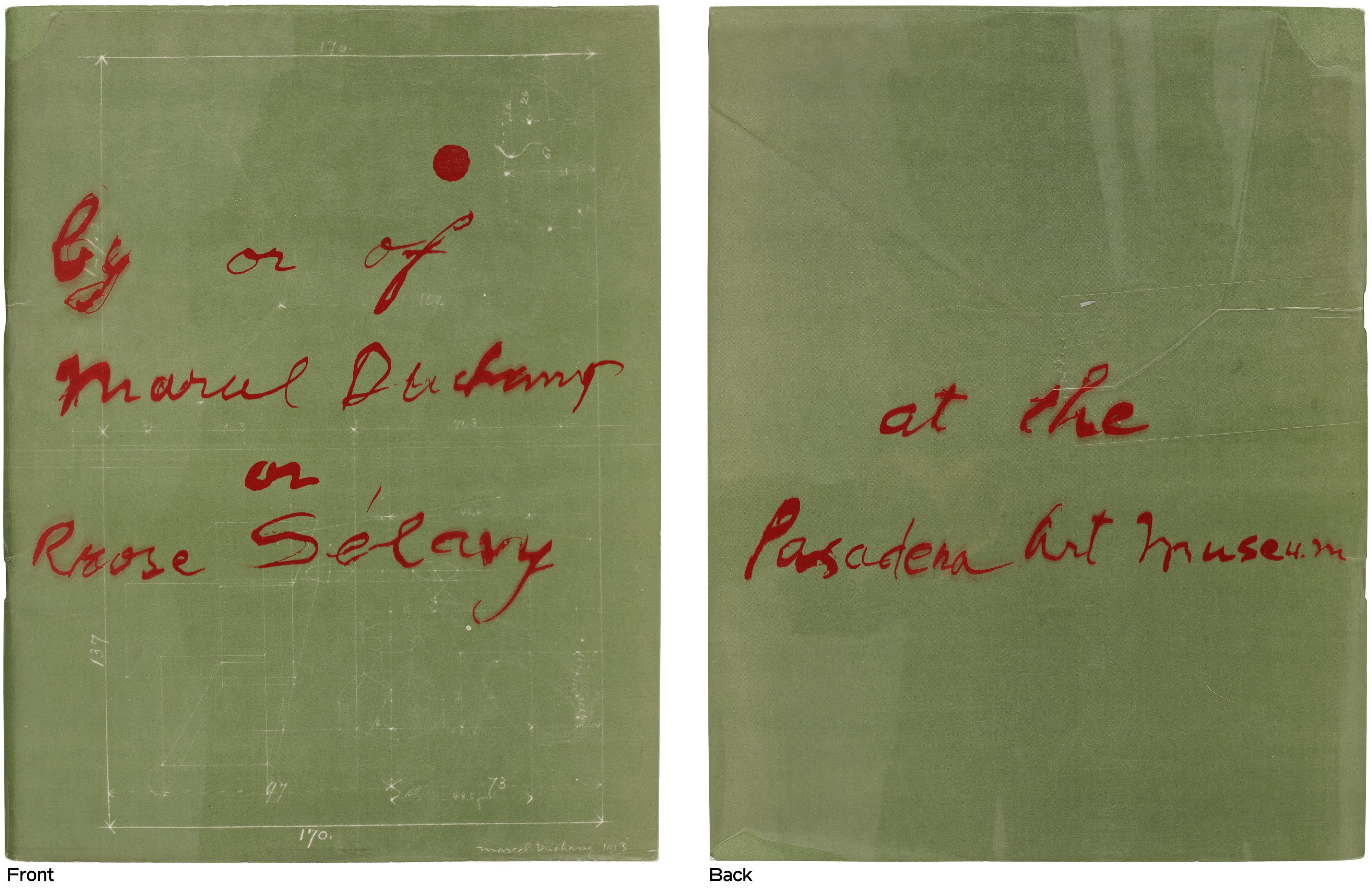 Marcel Duchamp DUCHAMP & COMPANY, Curated by Francis M. Naumann