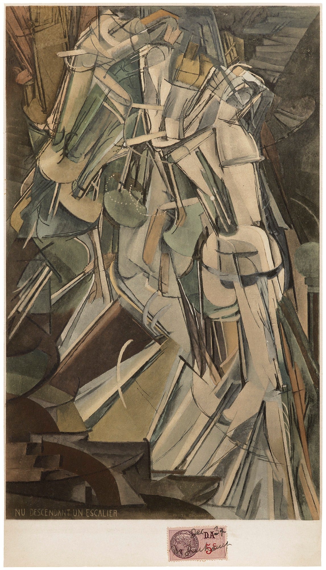 <p><strong>MARCEL DUCHAMP</strong> <em>Nude Descending a Staircase, No. 2, </em>$60,000&ndash;90,000</p>
